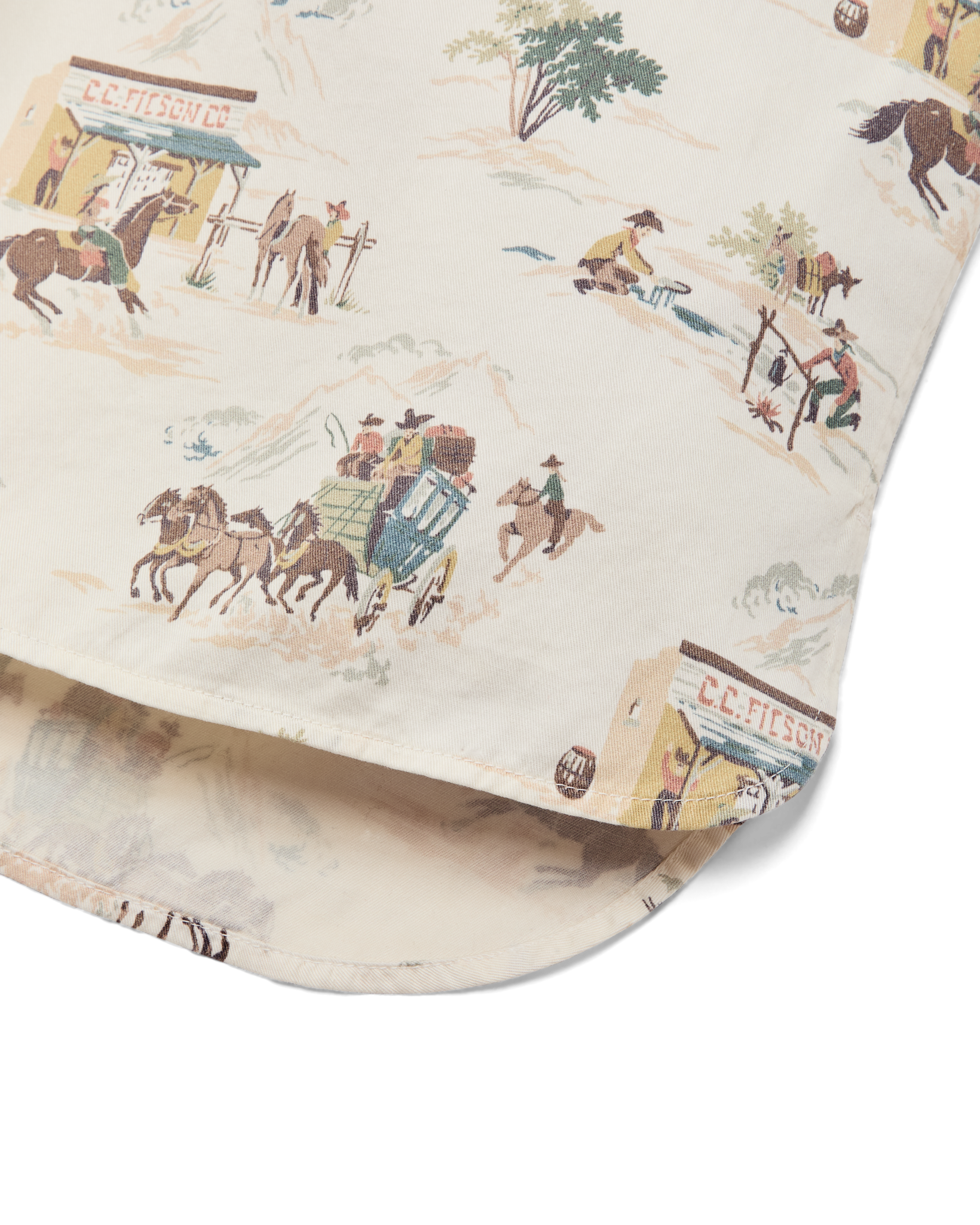 Women's Twill Popover Shirt - Desert Natural Print