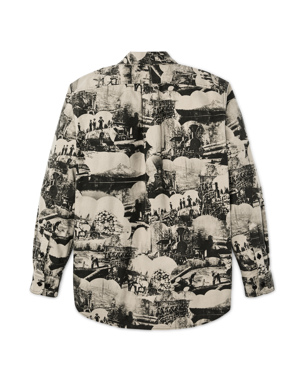 Field Flannel Shirt - Vintage Khaki Print