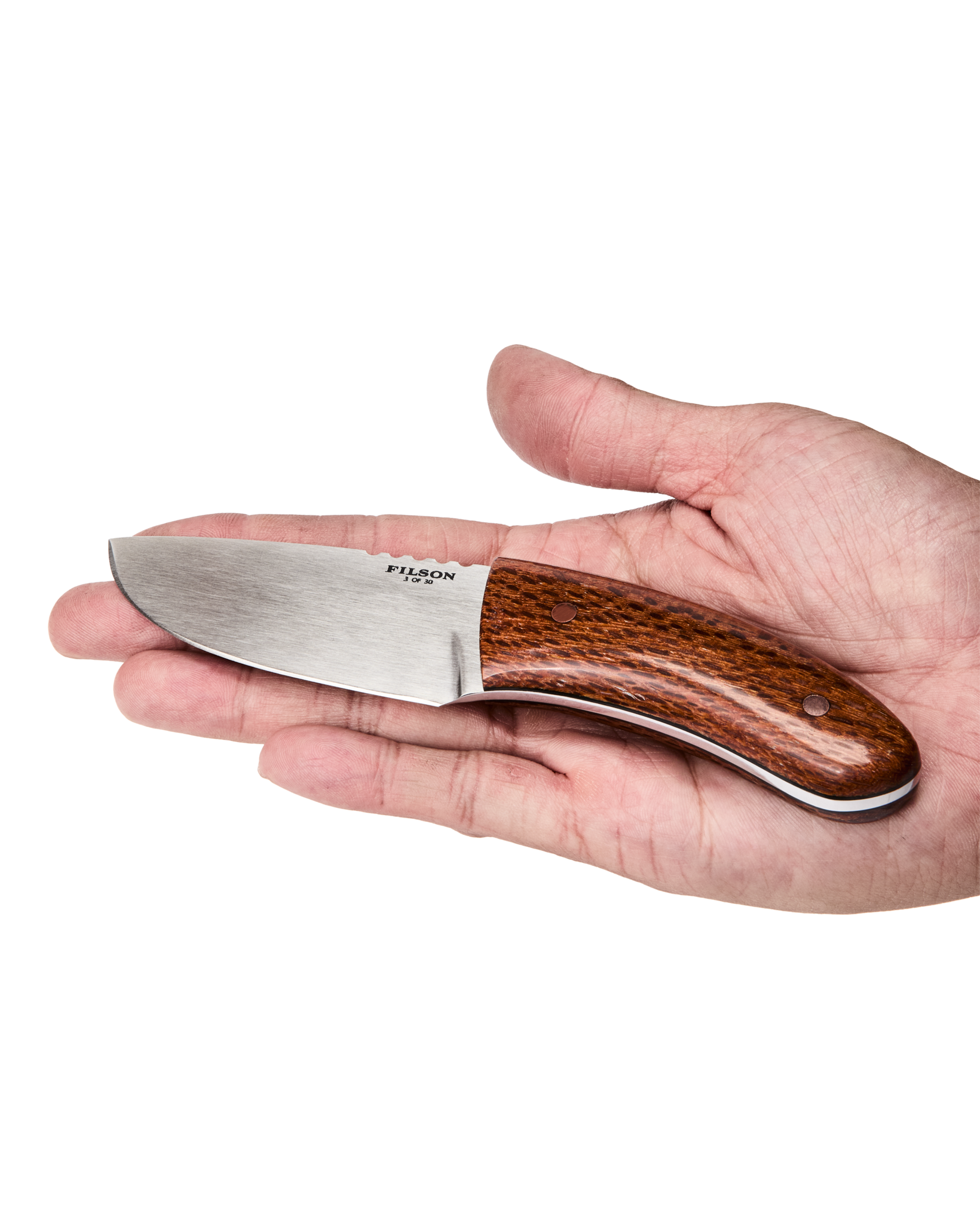 Filson X Graycloud Skinning Knife - Leopardwood