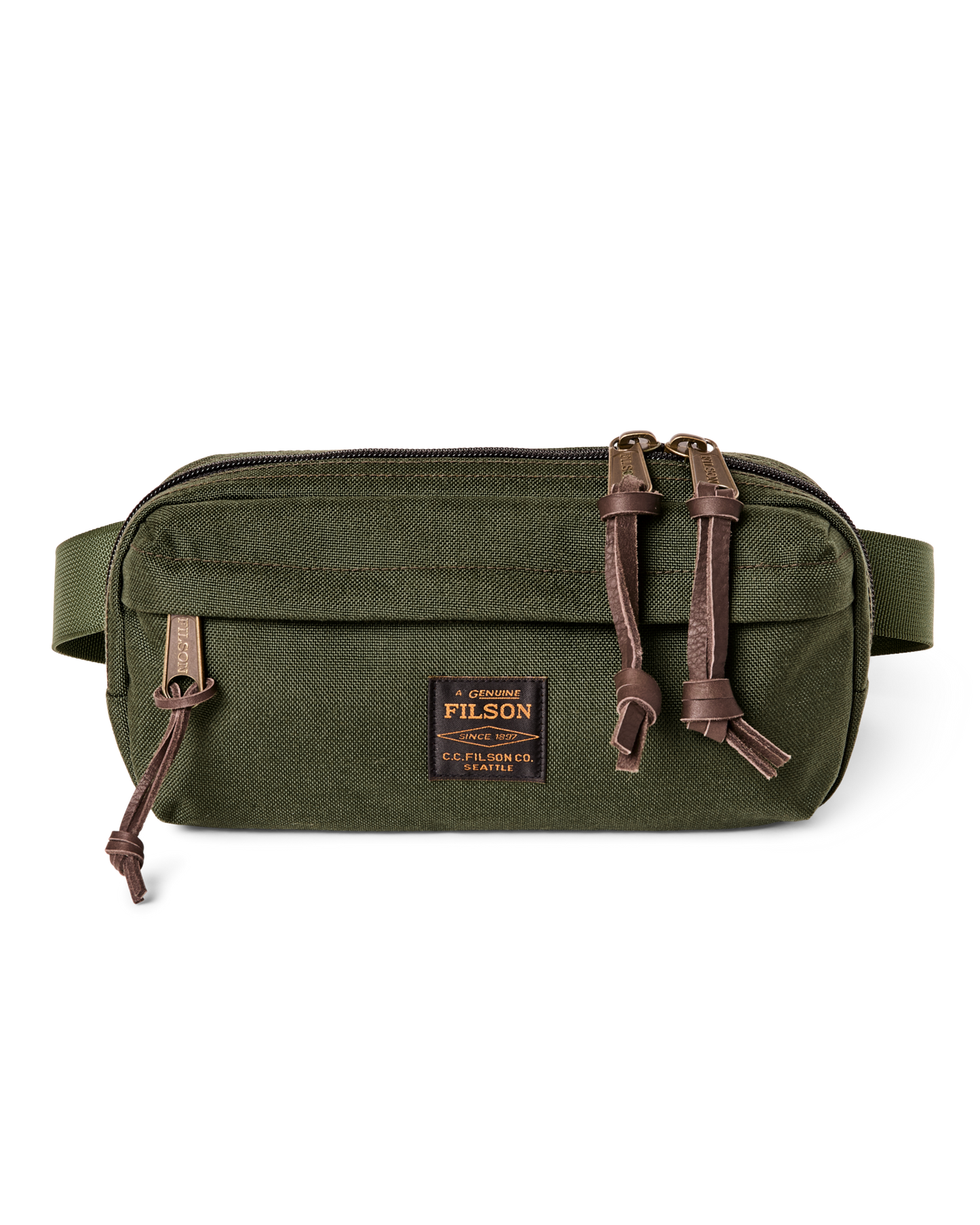 FILSON ボディバッグ Surveyor crossbody pack by Filson | Black (Black)