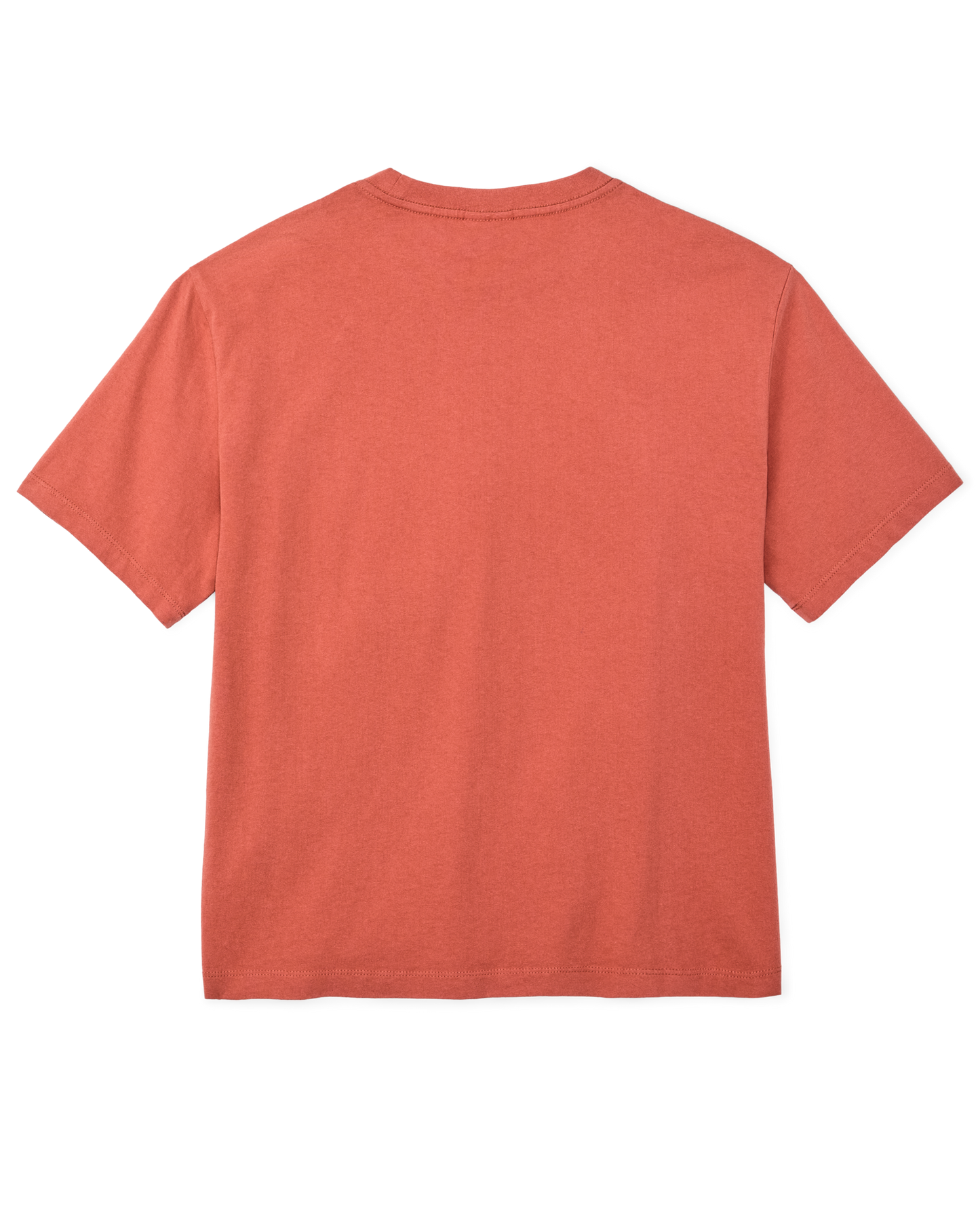 Women's Short Sleeve Pocket Tee - Cedar Red