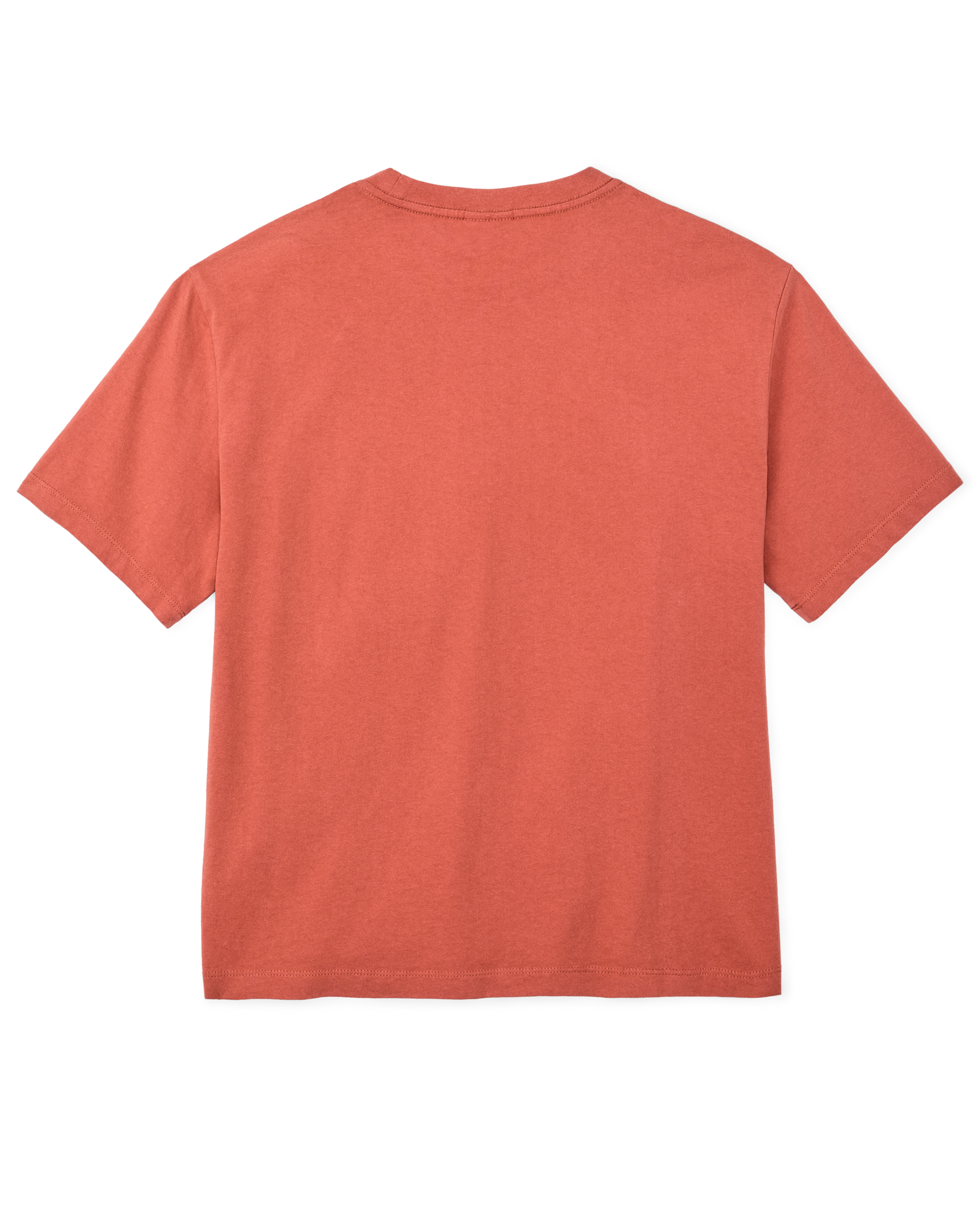 Women's Short Sleeve Pocket Tee - Cedar Red