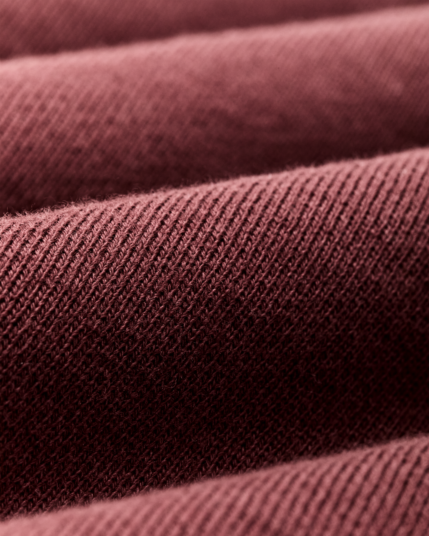 Quarter-zip Terry Sweatshirt - Wine