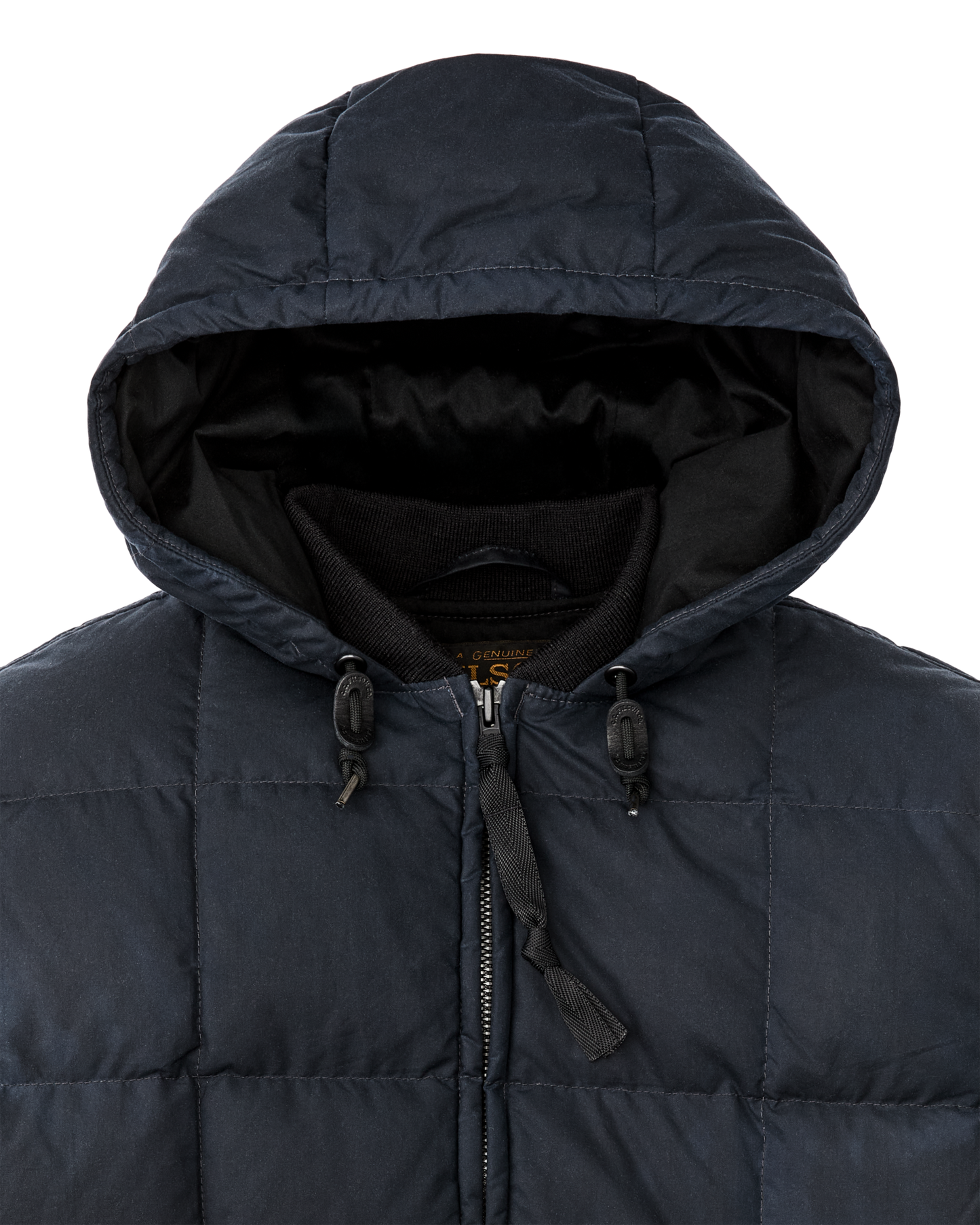 Waxed Down Jacket - Night Sky