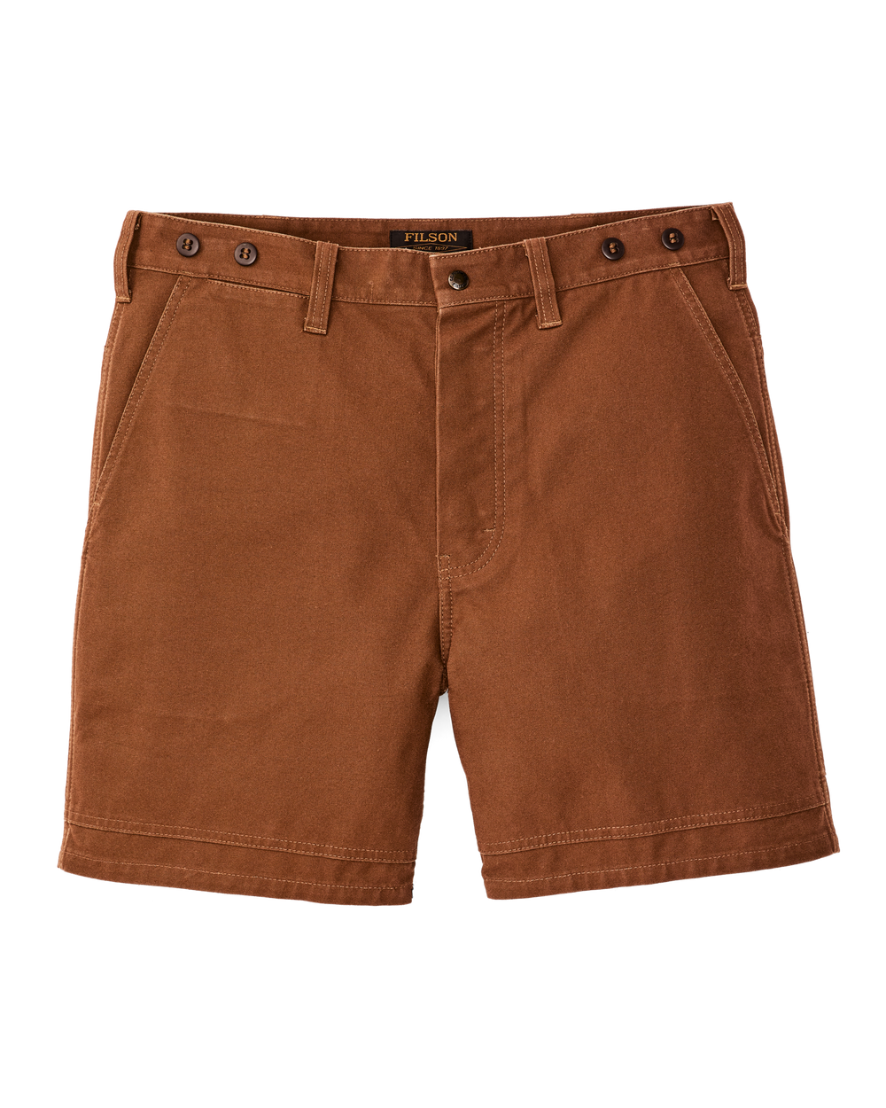 Dry Tin Cloth Shorts - Whiskey