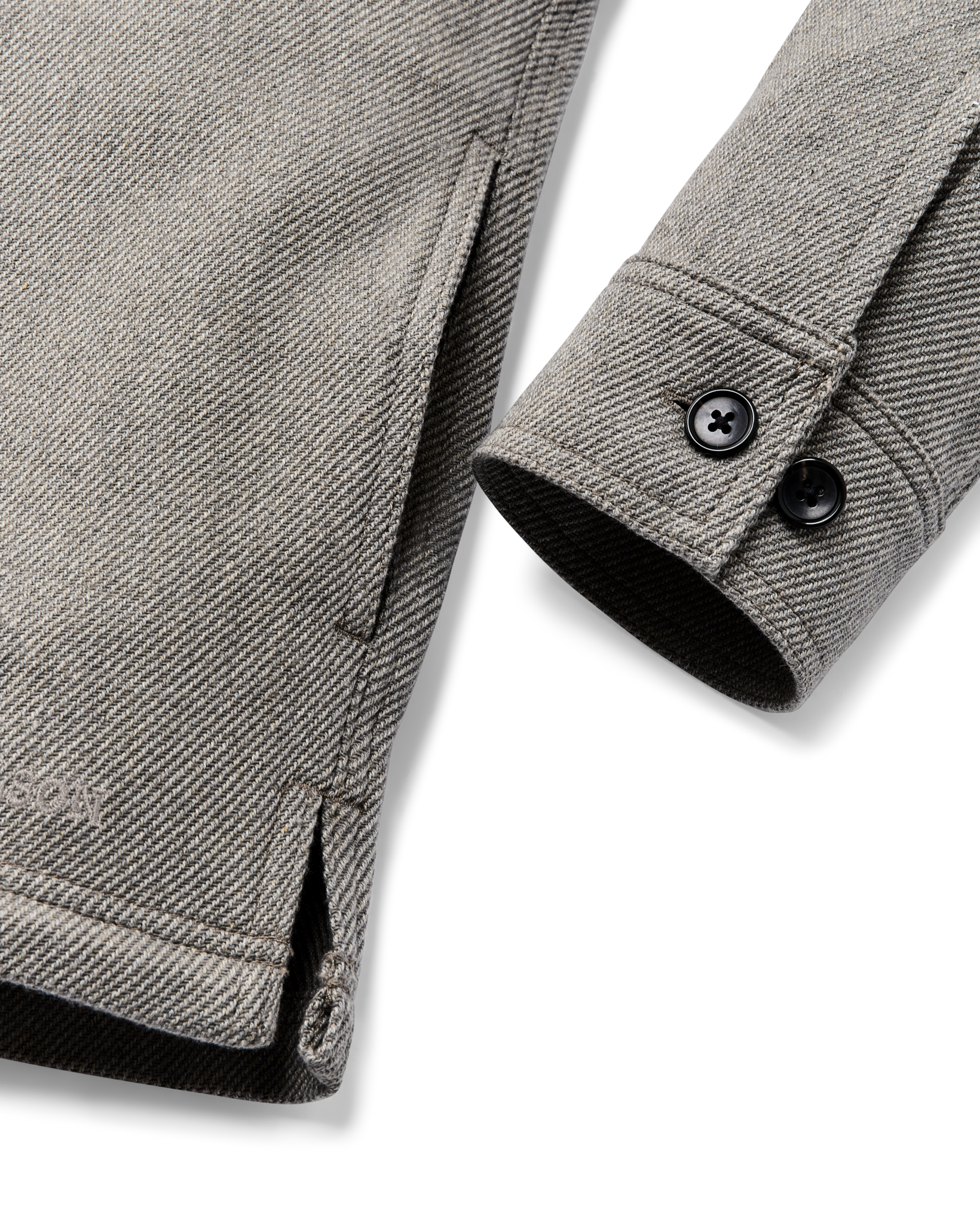 Deer Island Jac-Shirt - Heather Natural