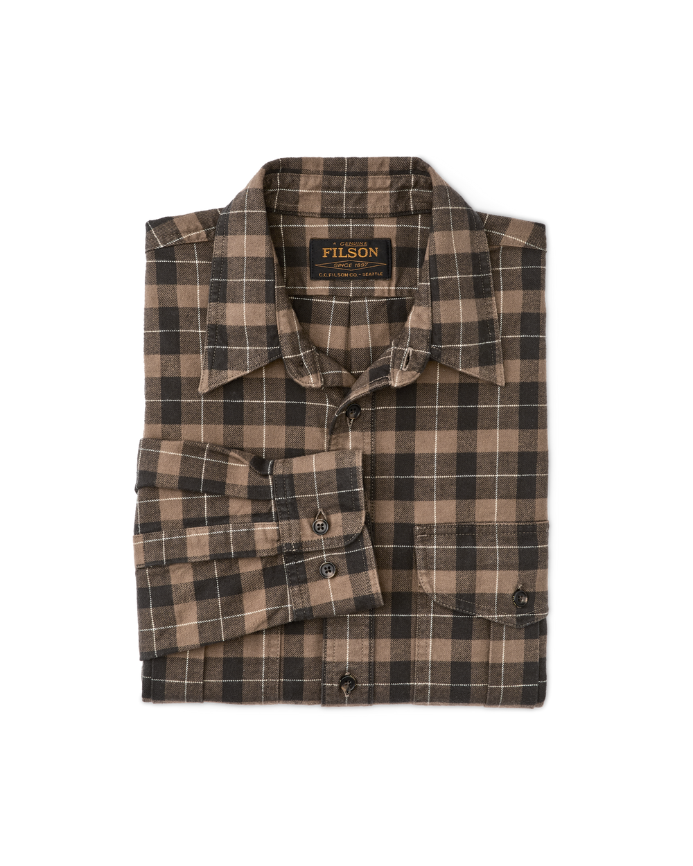 Alaskan Guide Shirt - Light Brown / Peat / Multi Plaid