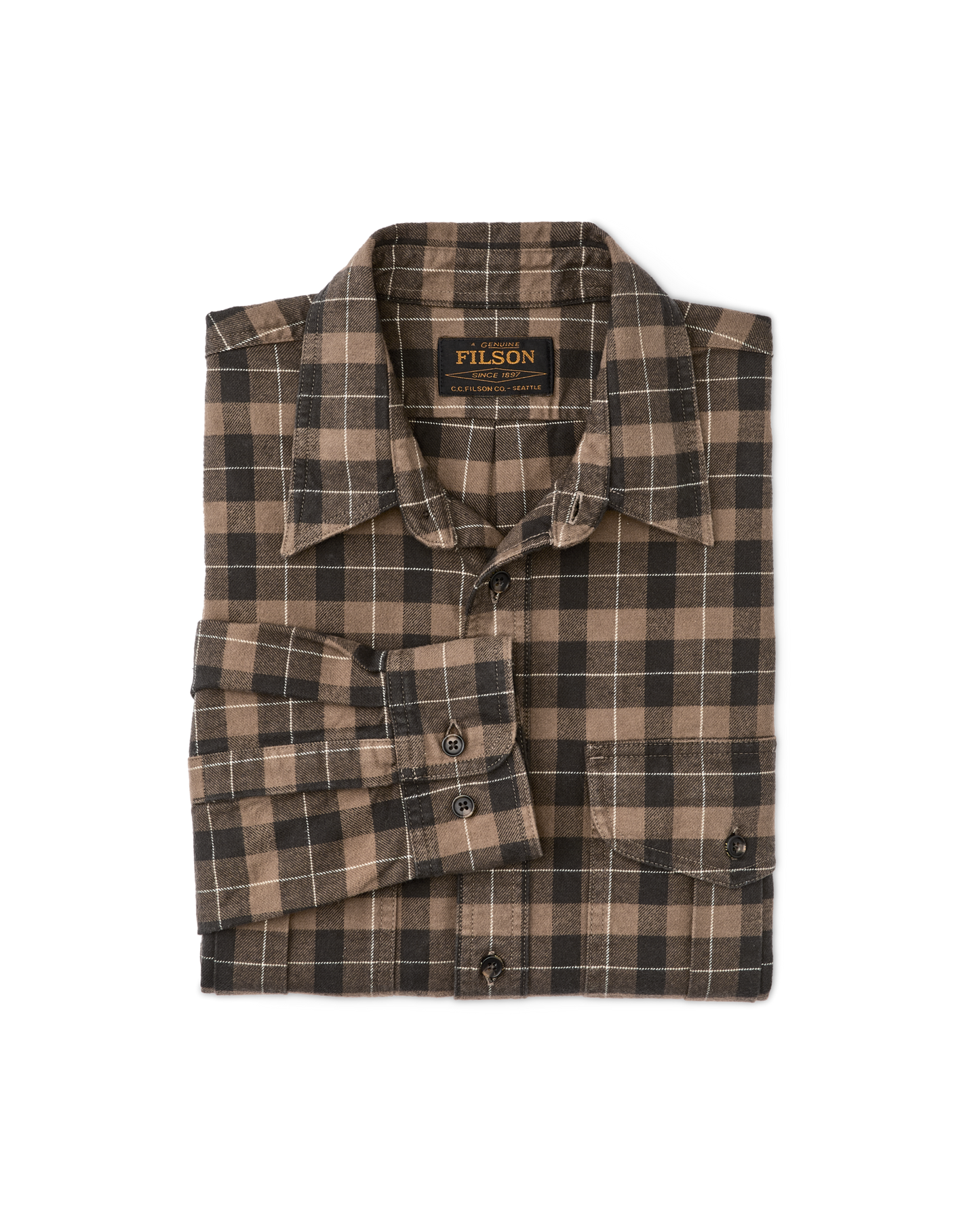 Alaskan Guide Shirt - Light Brown / Peat / Multi Plaid