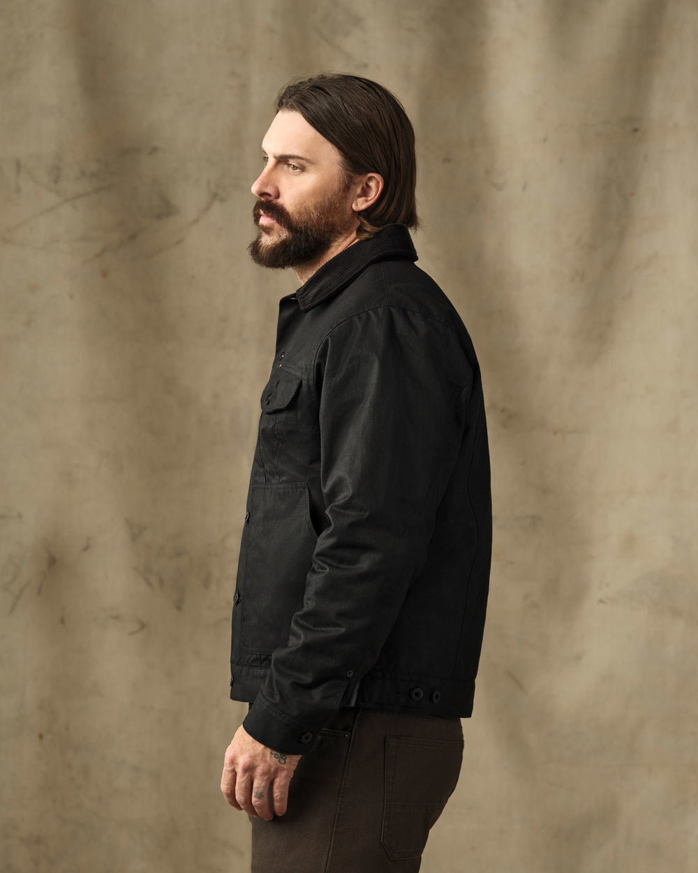 Insulated Short Cruiser Jacket - Black