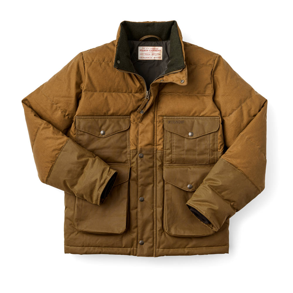 Waxed Canvas Down Cruiser Jacket | Filson
