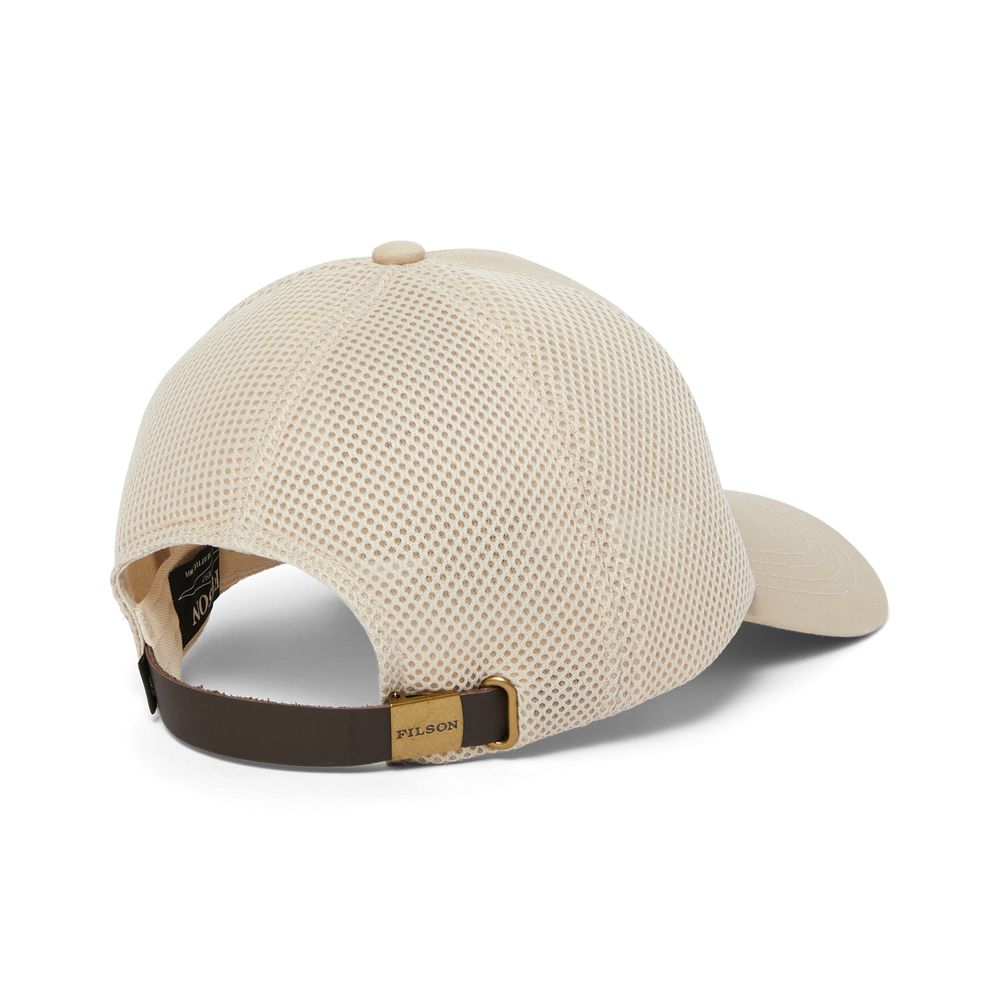 Alternate view of the Filson Mesh Logger Cap - Stone