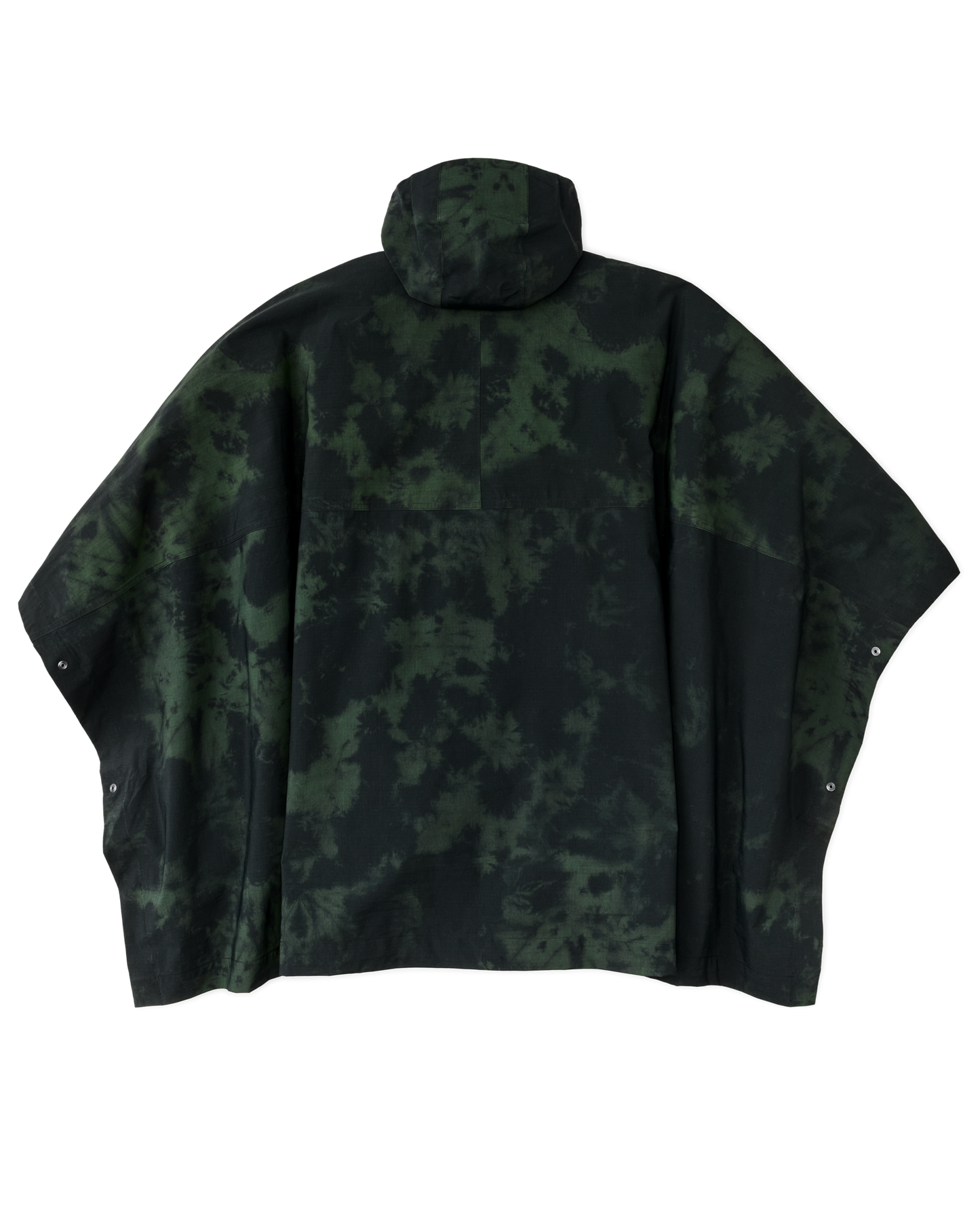 Alternate view of the Filson Filson X Housefly Swiftwater Rain Poncho - Dark Green Tie Dye