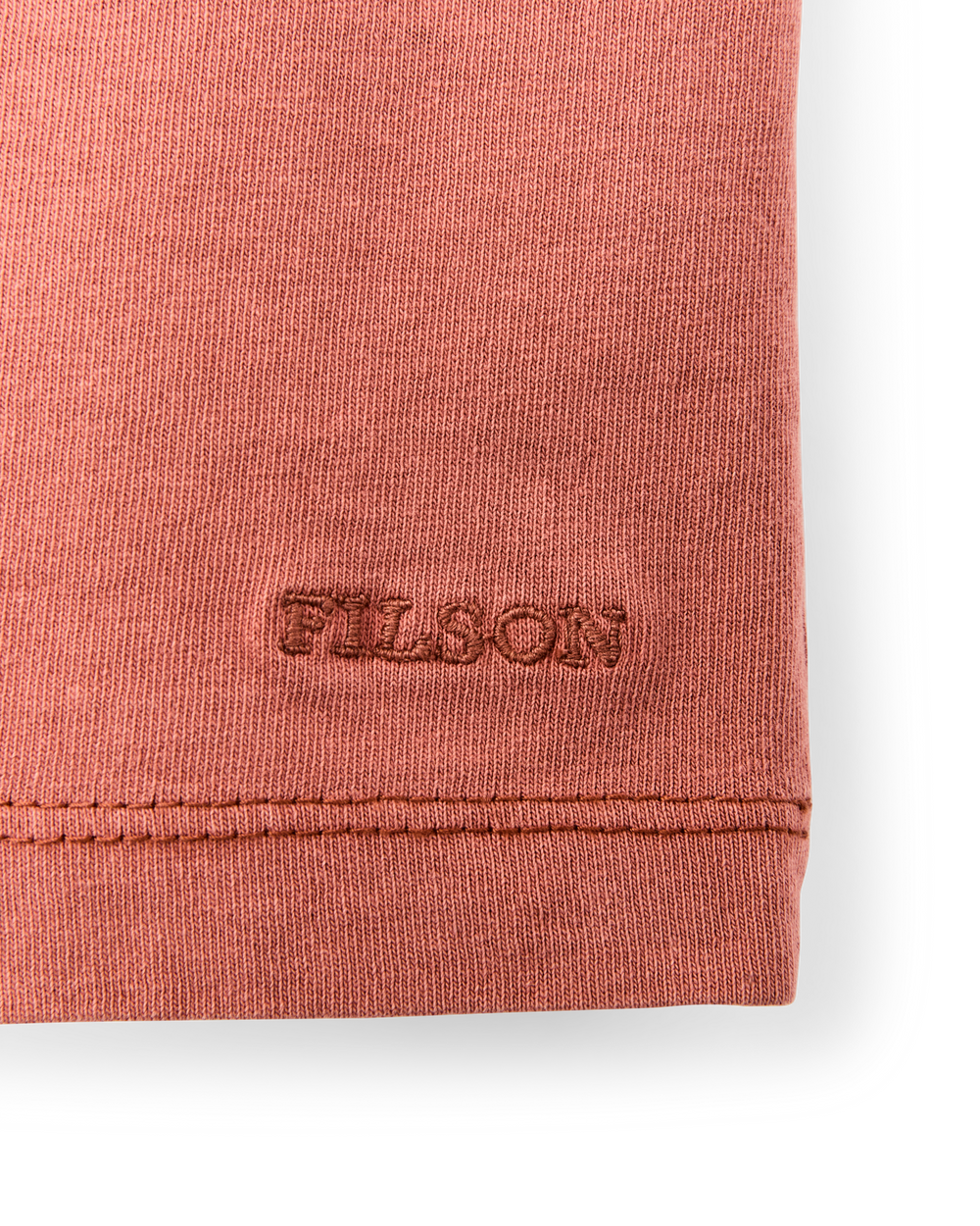Alternate view of the Filson Women's Short Sleeve Pocket Tee - Copper Brown
