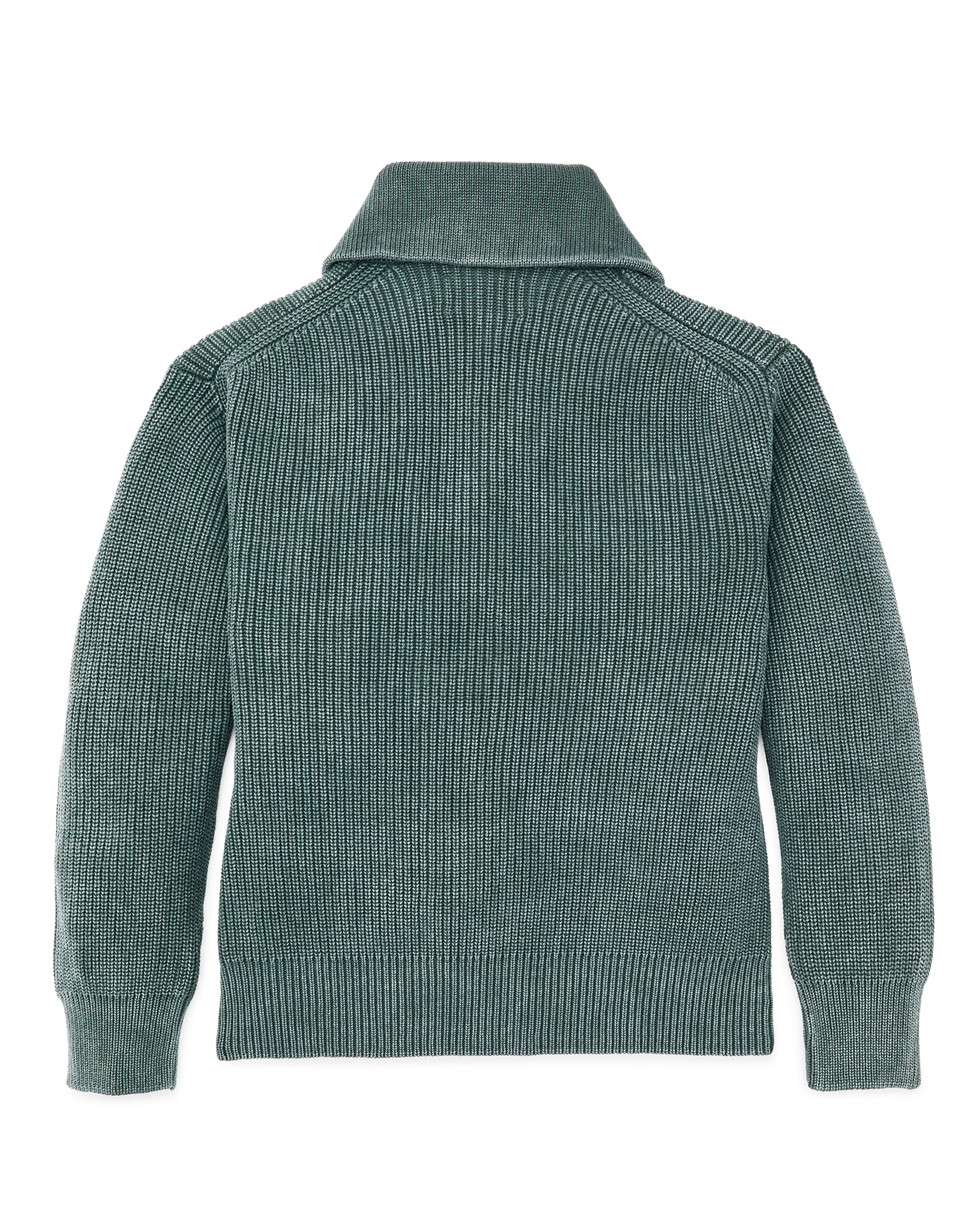 Alternate view of the Filson Women's Cotton Shawl Neck Cardigan - Juniper