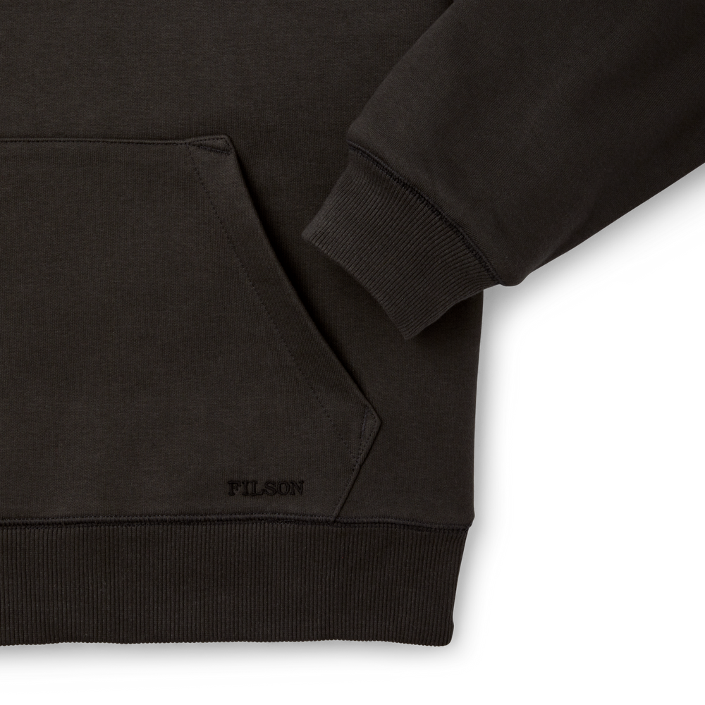 Alternate view of the Filson Prospector Reversible Hoodie - Cinder
