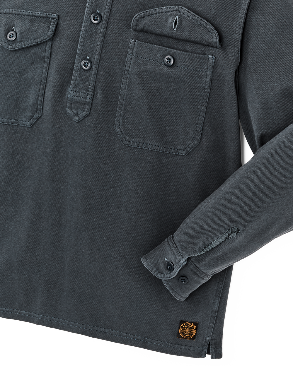 Field Knit Pullover Shirt - Bluefin