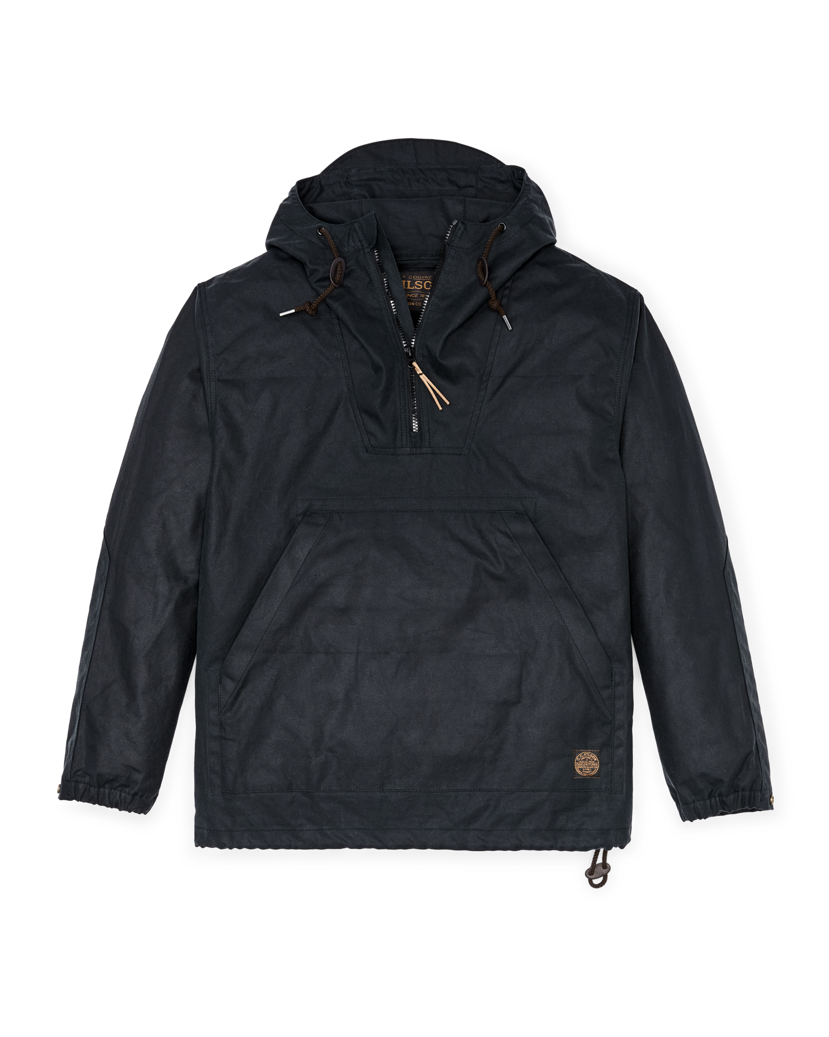 FILSON GARMENT アノラックパーカー Shelter Cloth Waxed Anorak - Harbor Blue | Filson