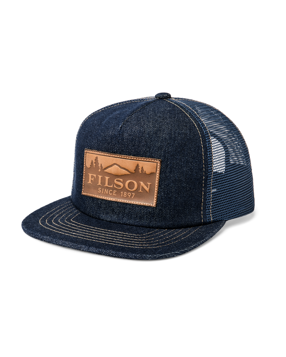 Scenic Trucker Mesh Cap - Indigo