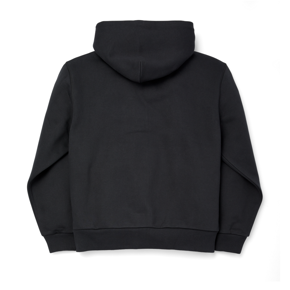 Alternate view of the Filson Prospector Full-zip Hoodie - Faded Black