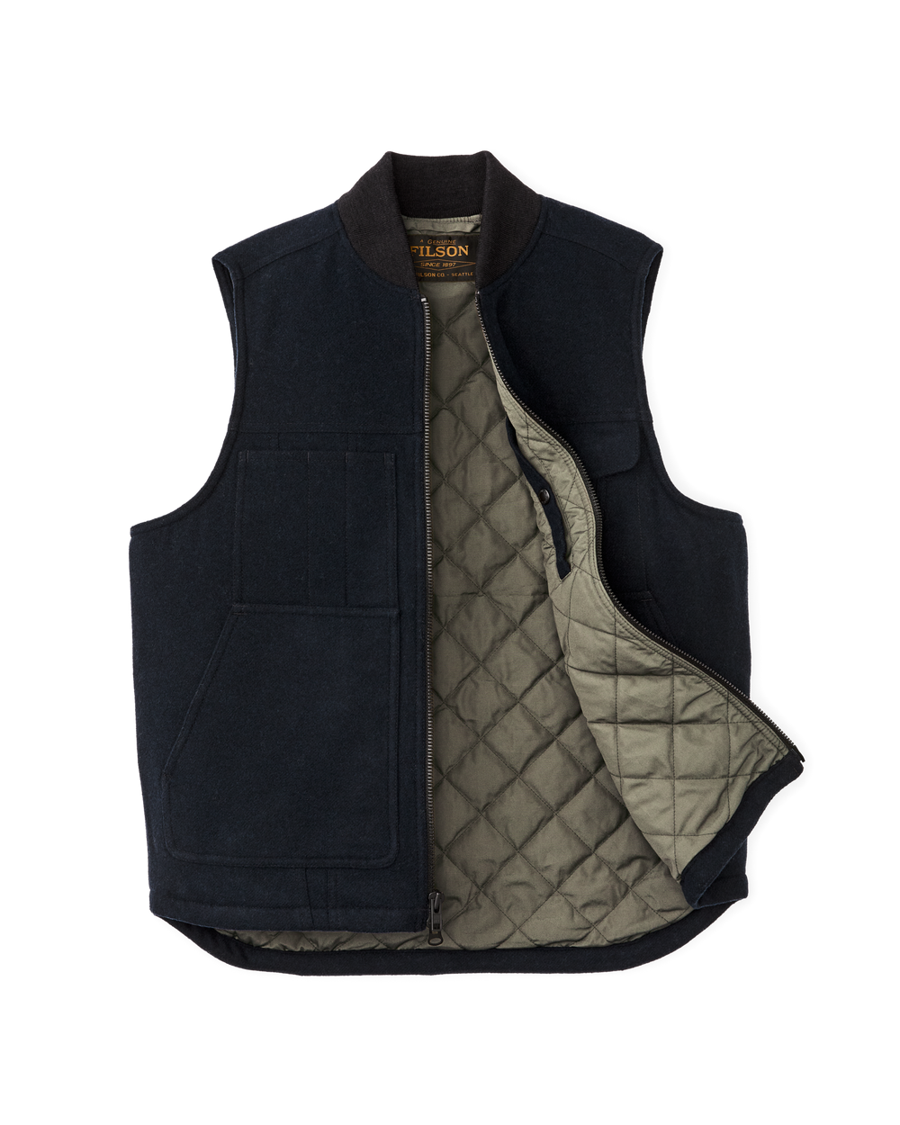 TENDERLOIN WORK VEST U ネイビー ワークベスト Spokane Insulated Work Vest - Navy | Filson