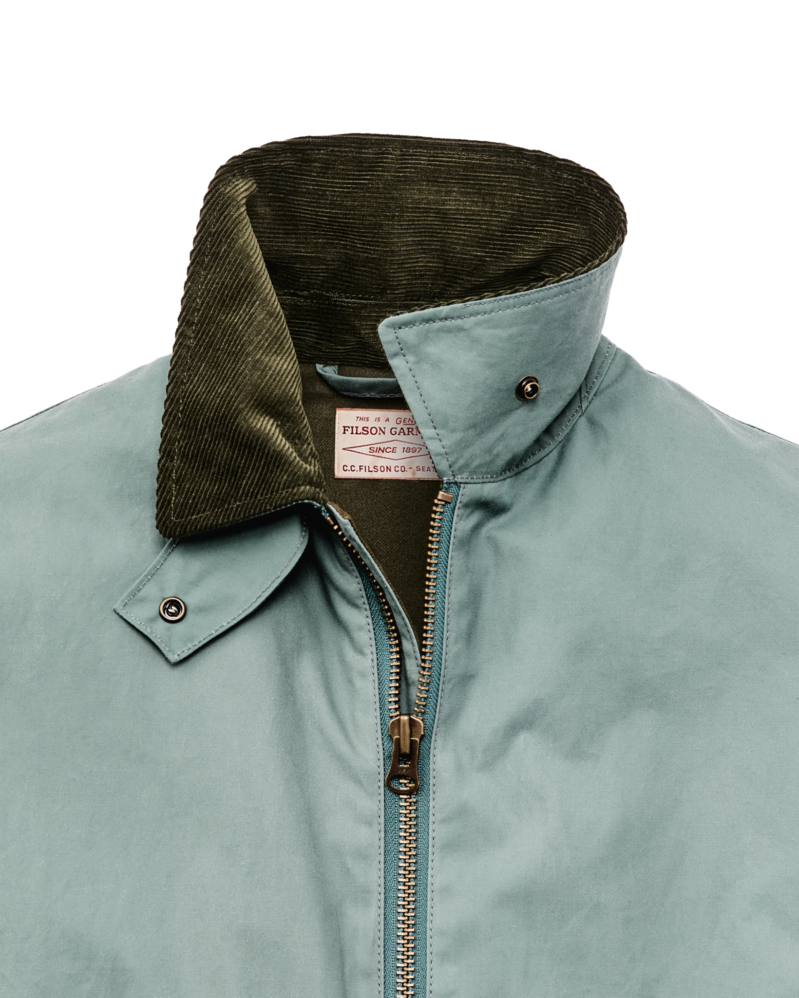 Women's Cover Cloth Raincoat - Balsam Green