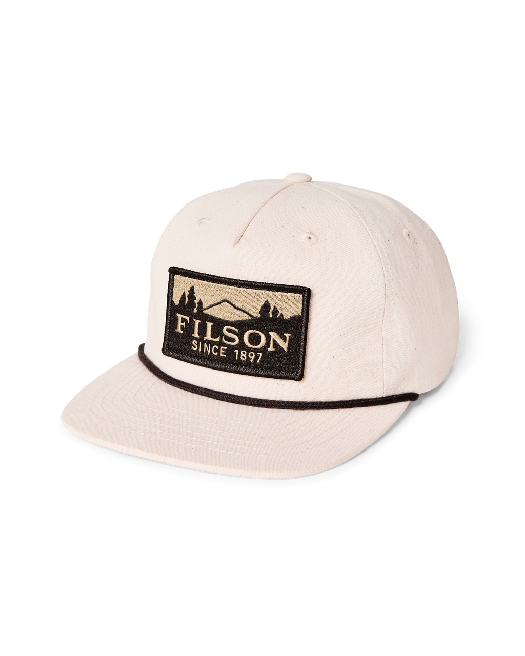 Scenic Trucker Cap - Natural / Brown | Filson