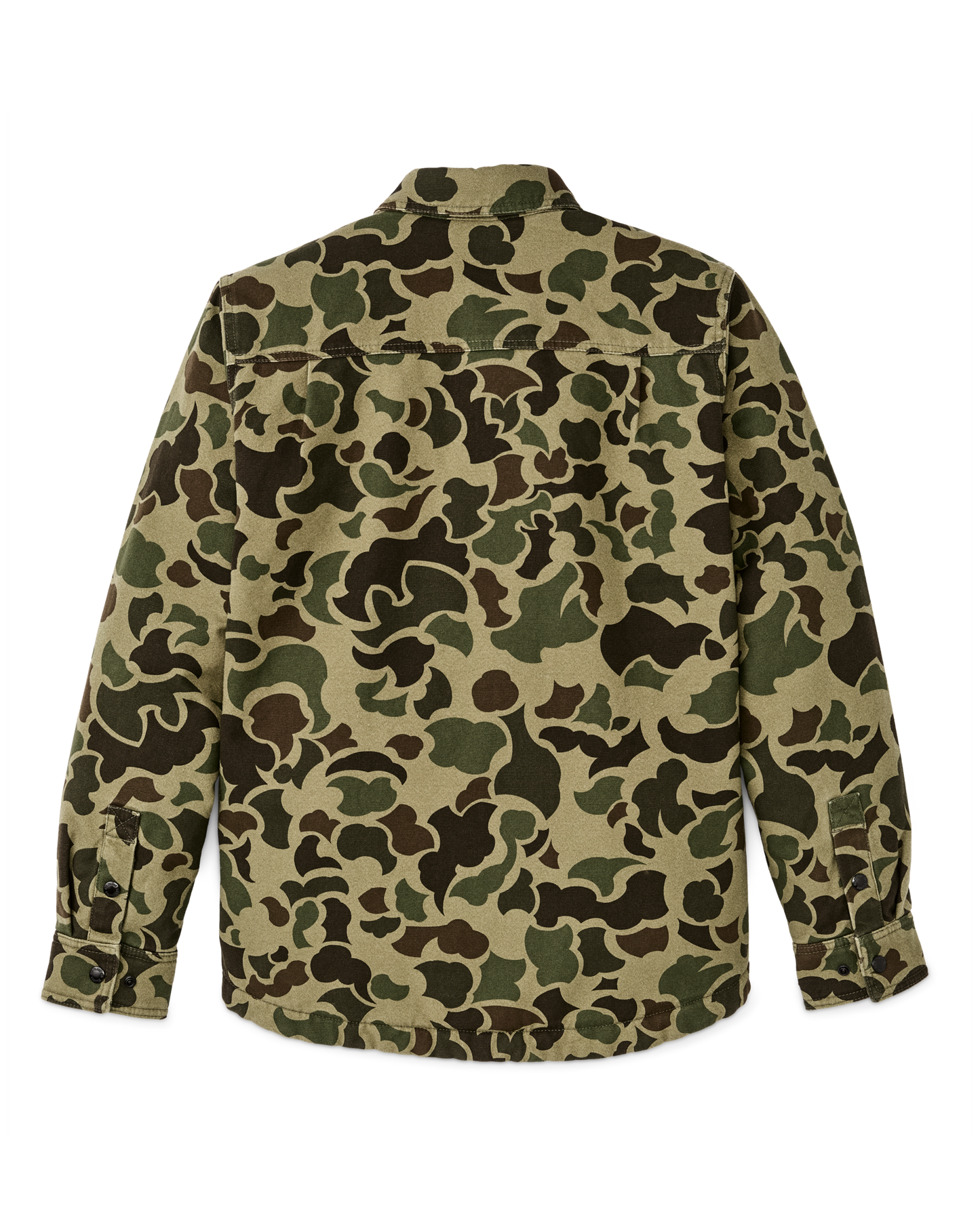 Fleece Lined Jac-shirt - Tundra Shrub Camo
