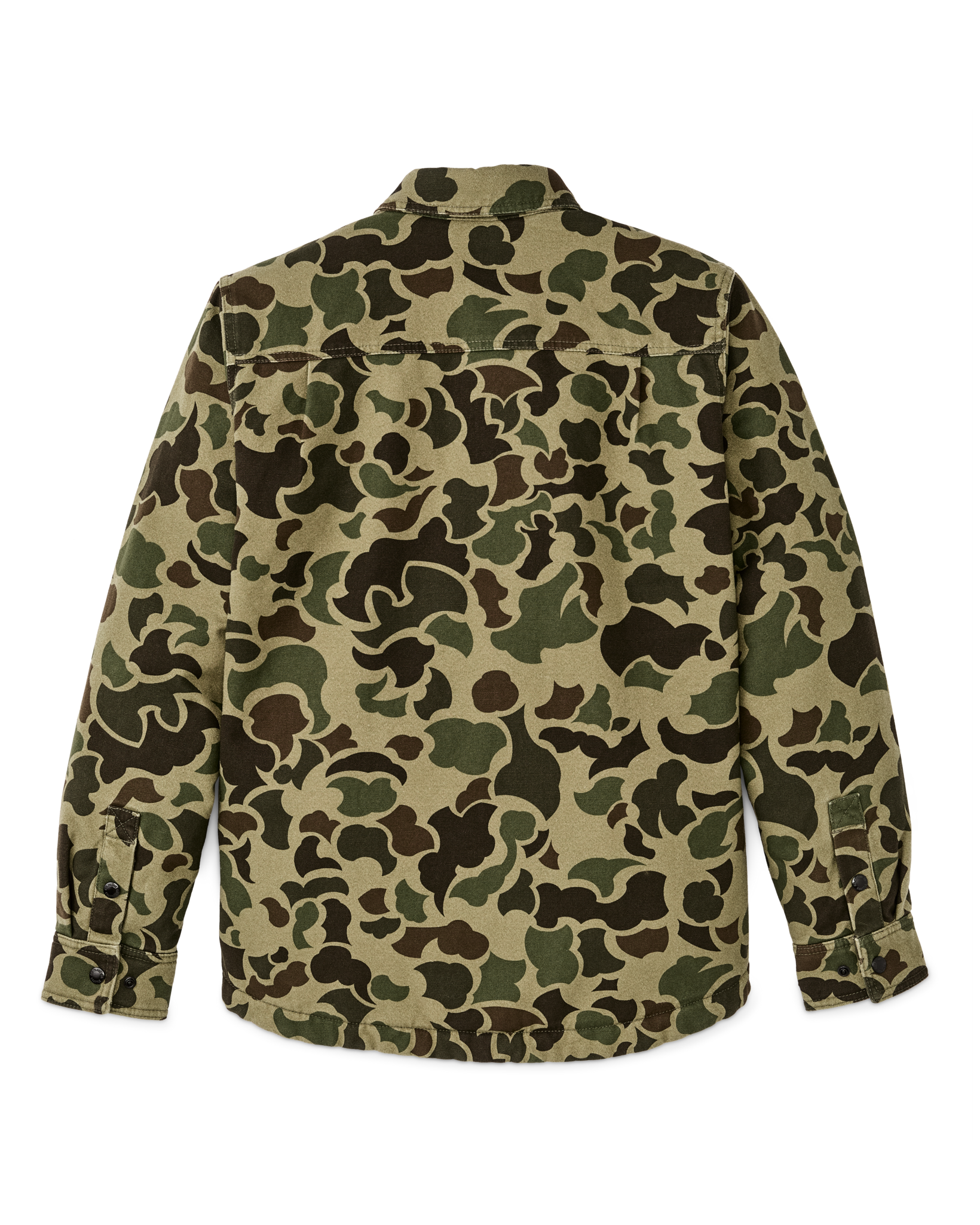Fleece Lined Jac-shirt - Tundra Shrub Camo