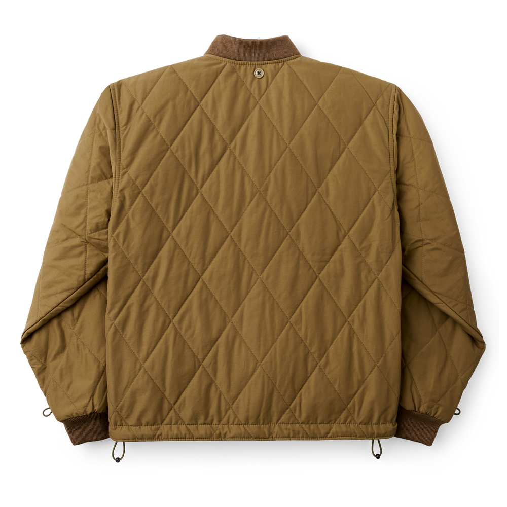 Alternate view of the Filson Quilted Pack Jacket - Sportsman Tan