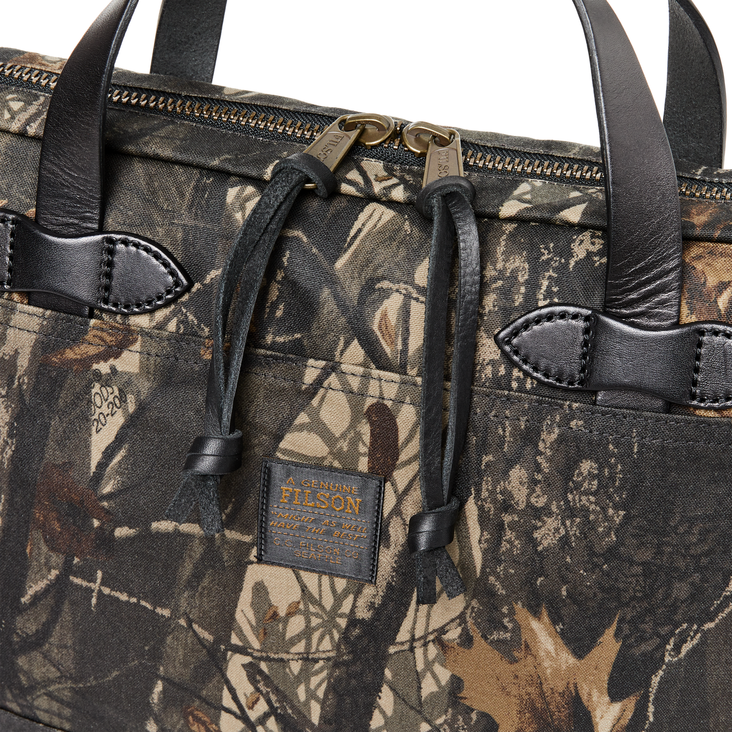 Tin Cloth Compact Briefcase | Filson Tin Cloth Compact Briefcase | Filson
