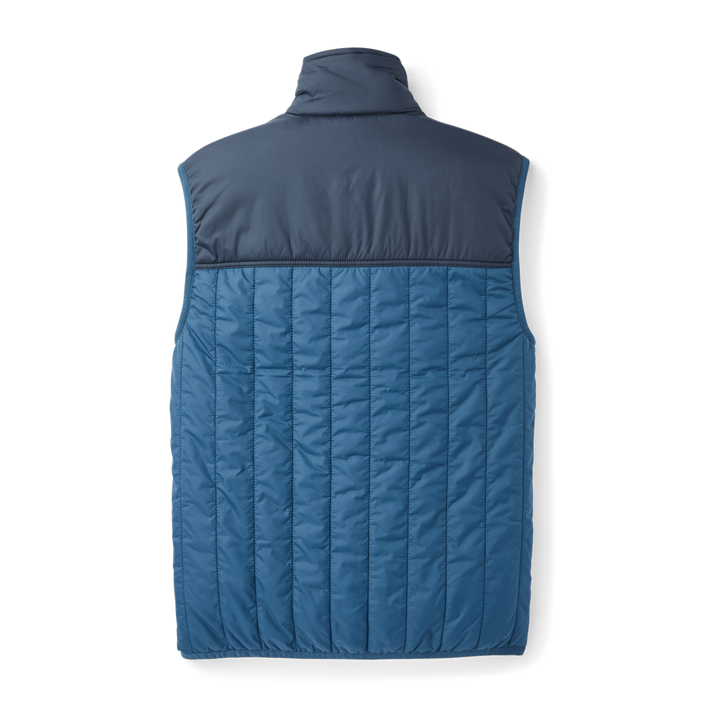 Alternate view of the Filson Ultralight Vest - Blue Wing Teal/captain's Blue