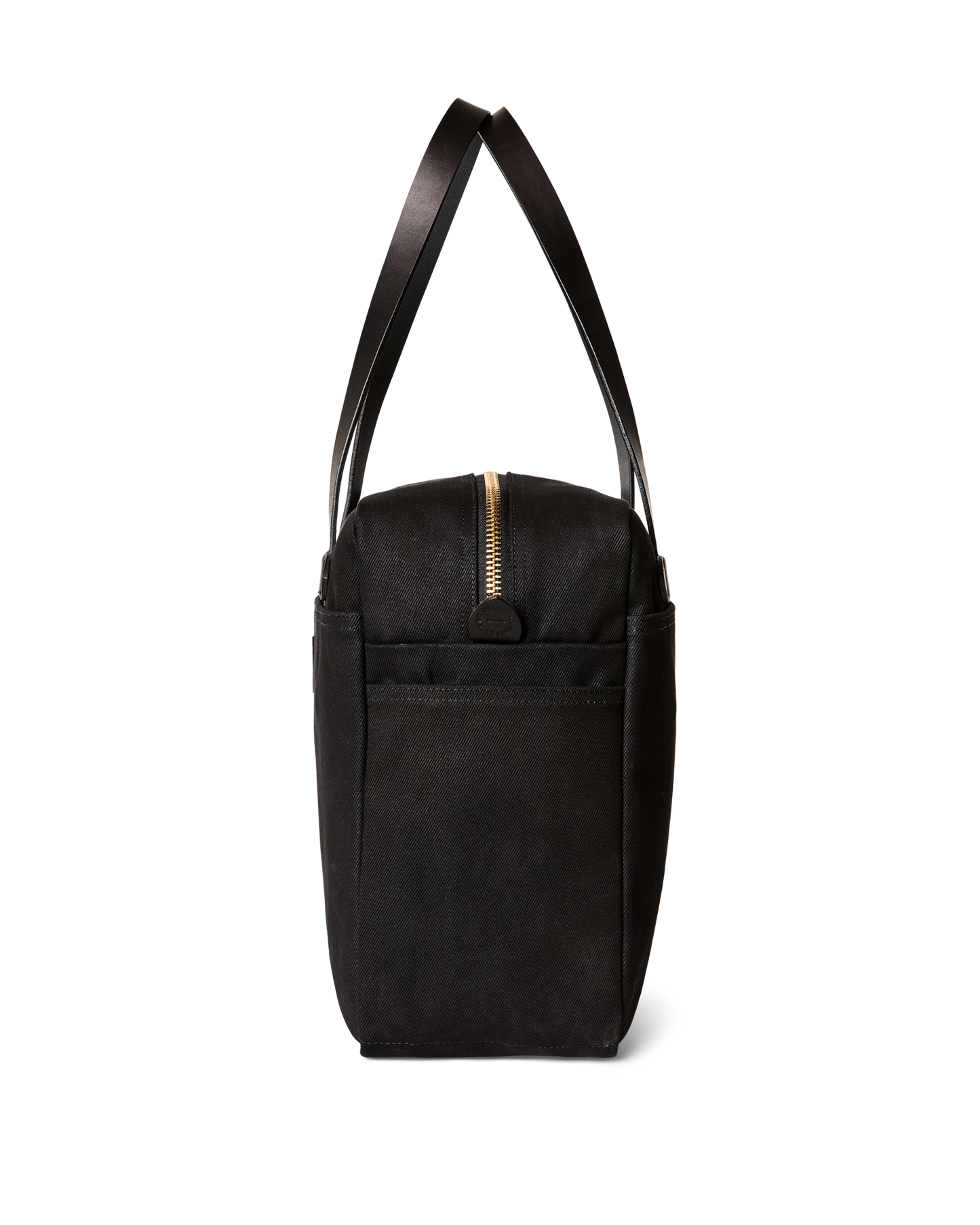Alternate view of the Filson Rugged Twill Zipper Tote Bag - Black