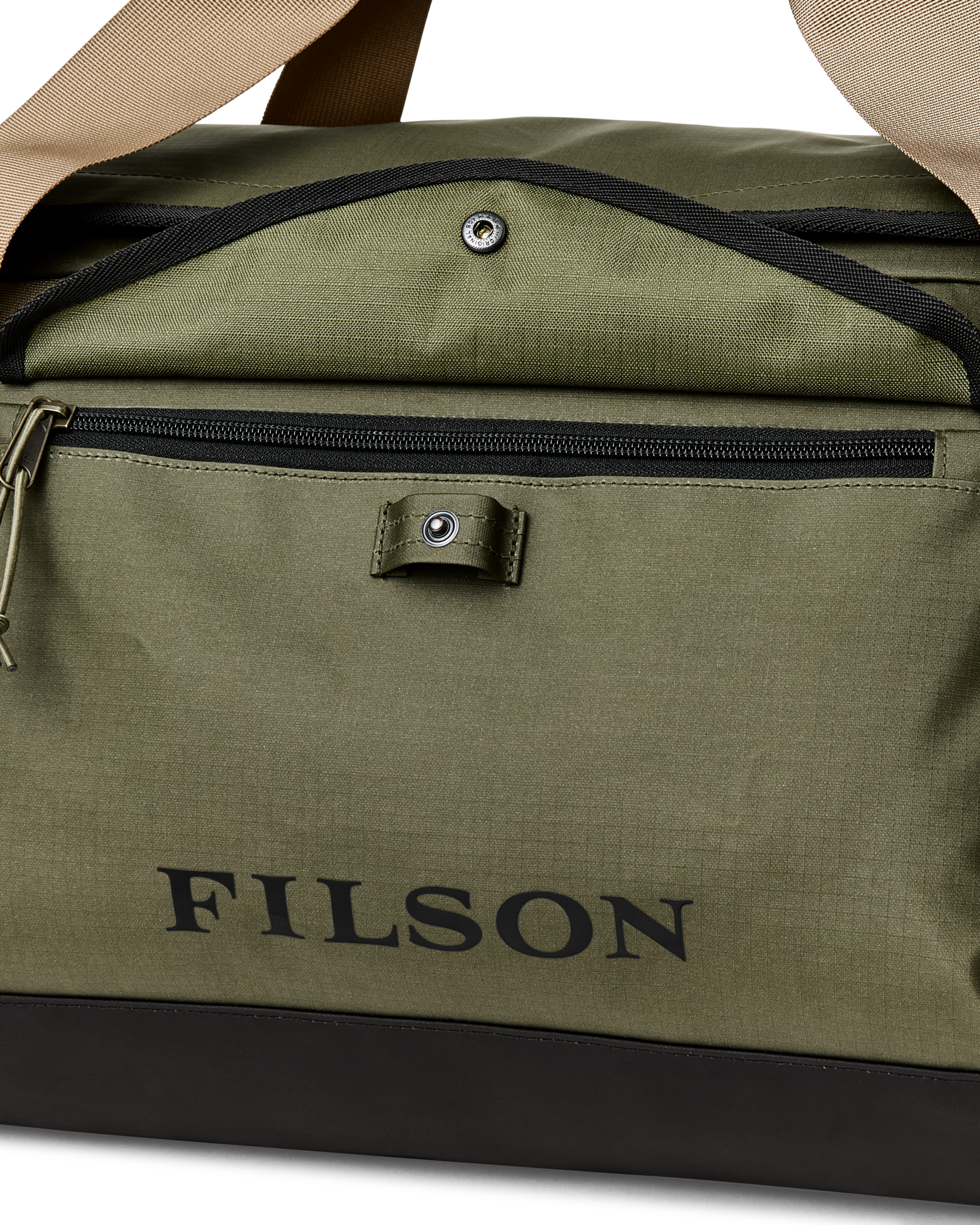 Alternate view of the Filson All-Weather Medium Duffle - Olive / Black / Covert