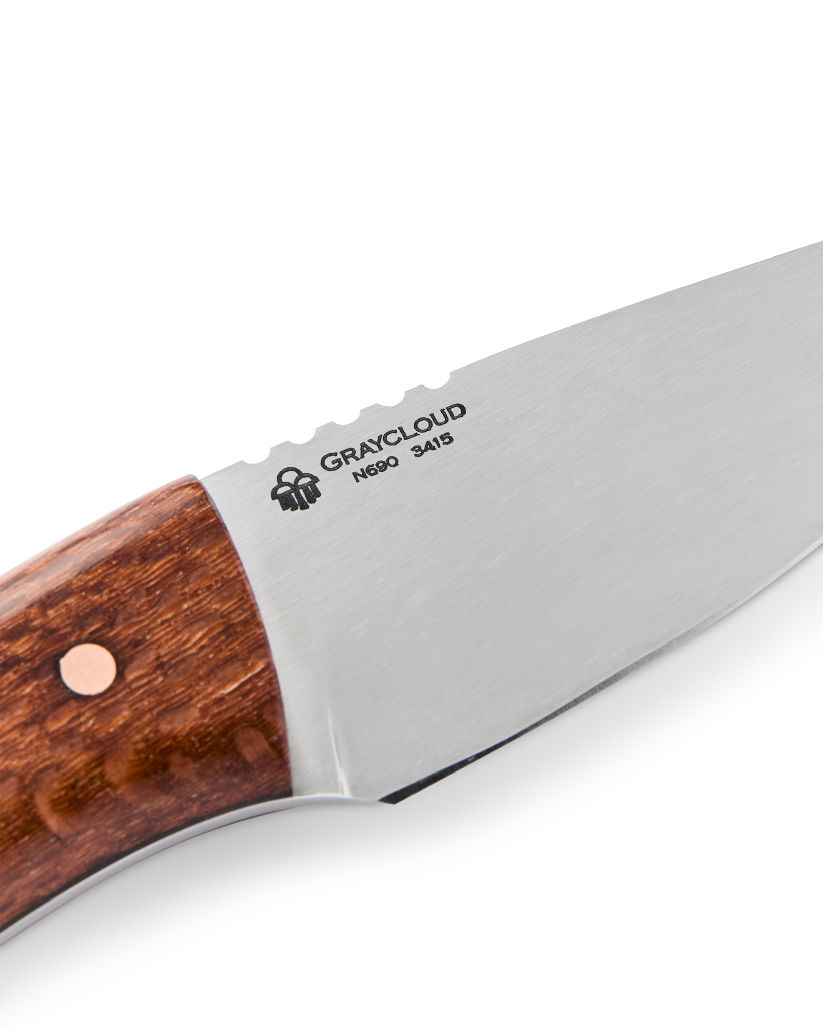 Filson X Graycloud Skinning Knife - Leopardwood