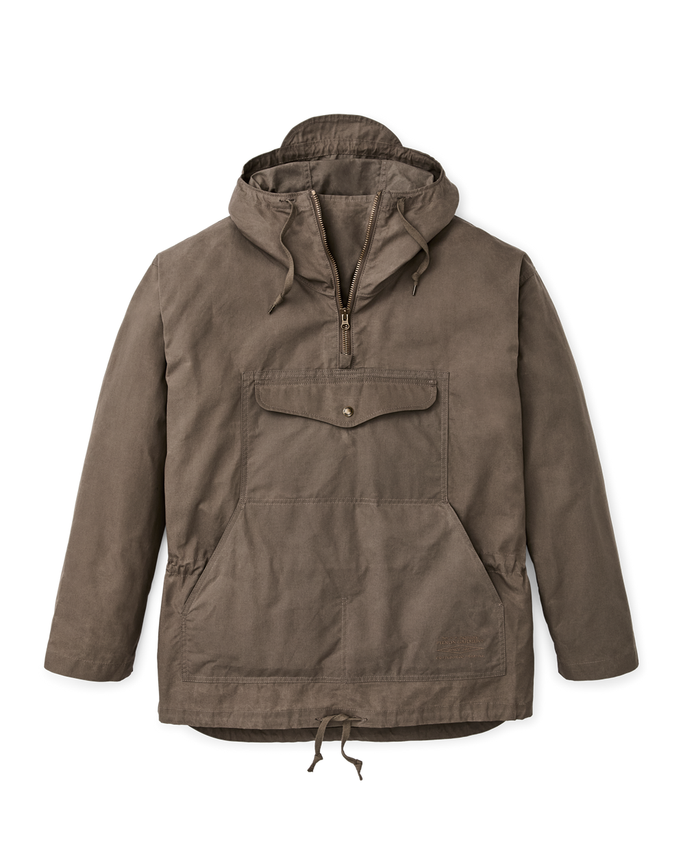 Dry Wax Anorak - Olive Gray