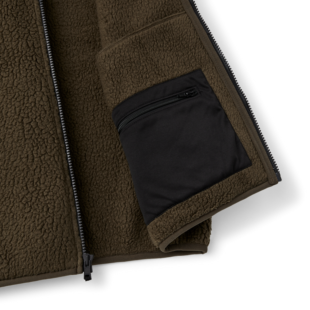 Alternate view of the Filson Sherpa Fleece Vest - Root
