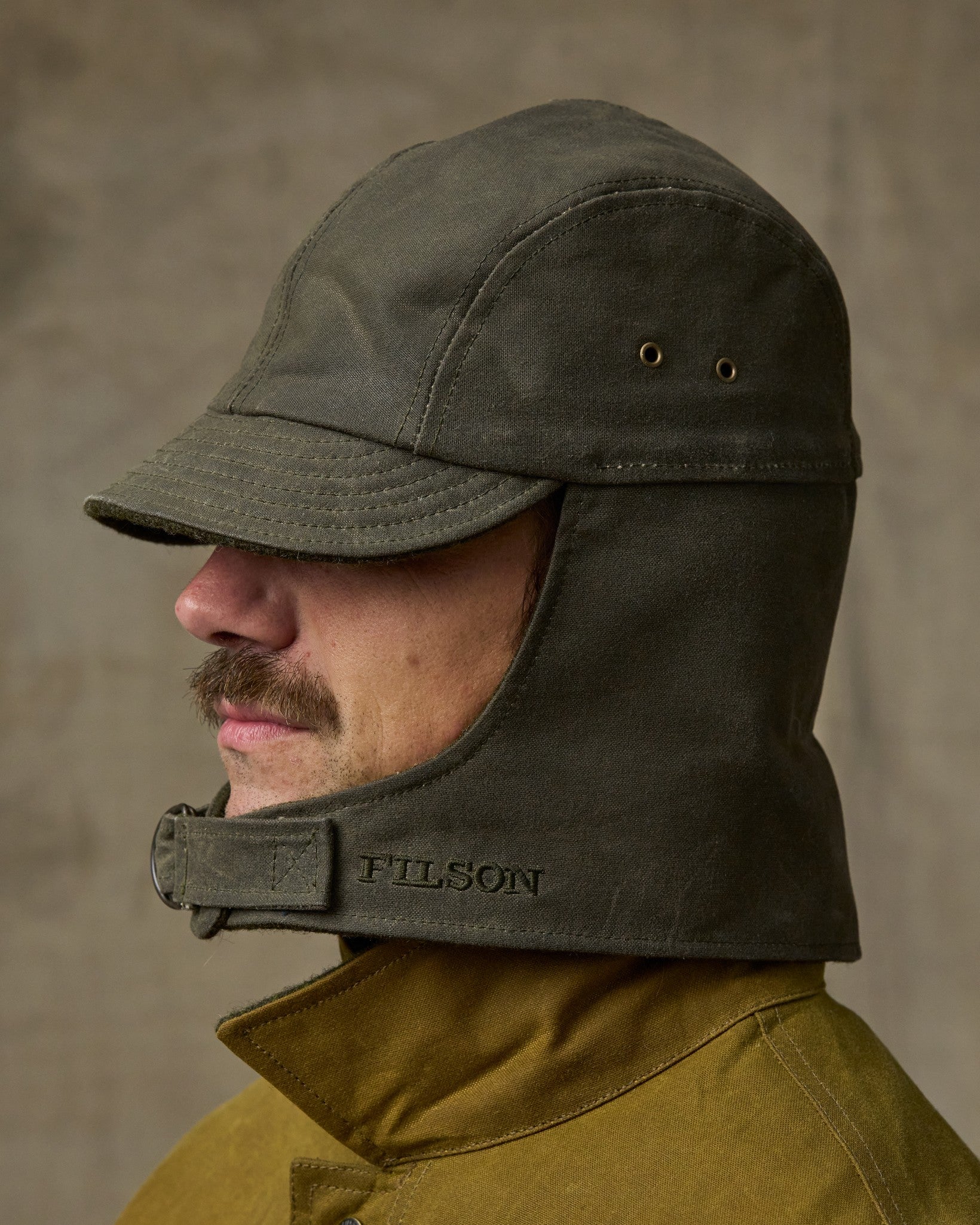Tin Cloth Wildfowl Hat - Otter Green | Filson