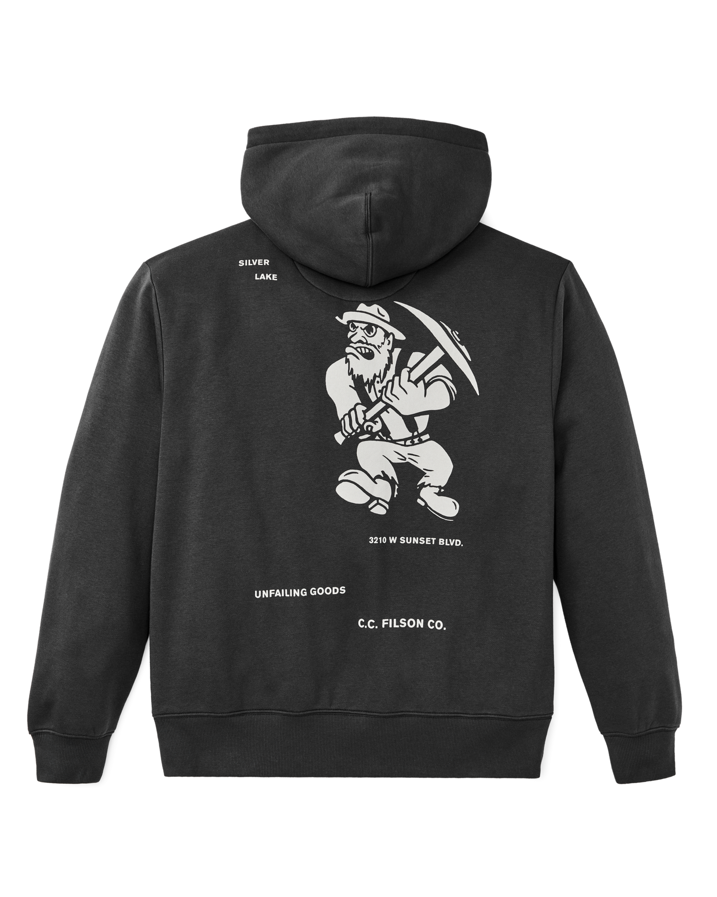 Silverlake Graphic Hoodie - Faded Black