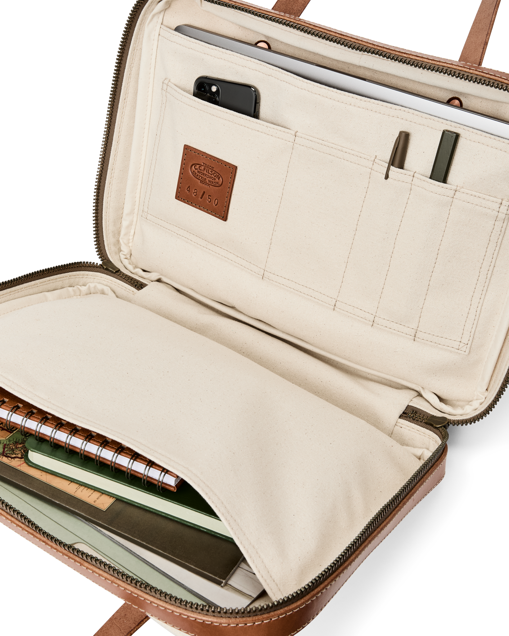 Workshop Pullman Briefcase - Natural