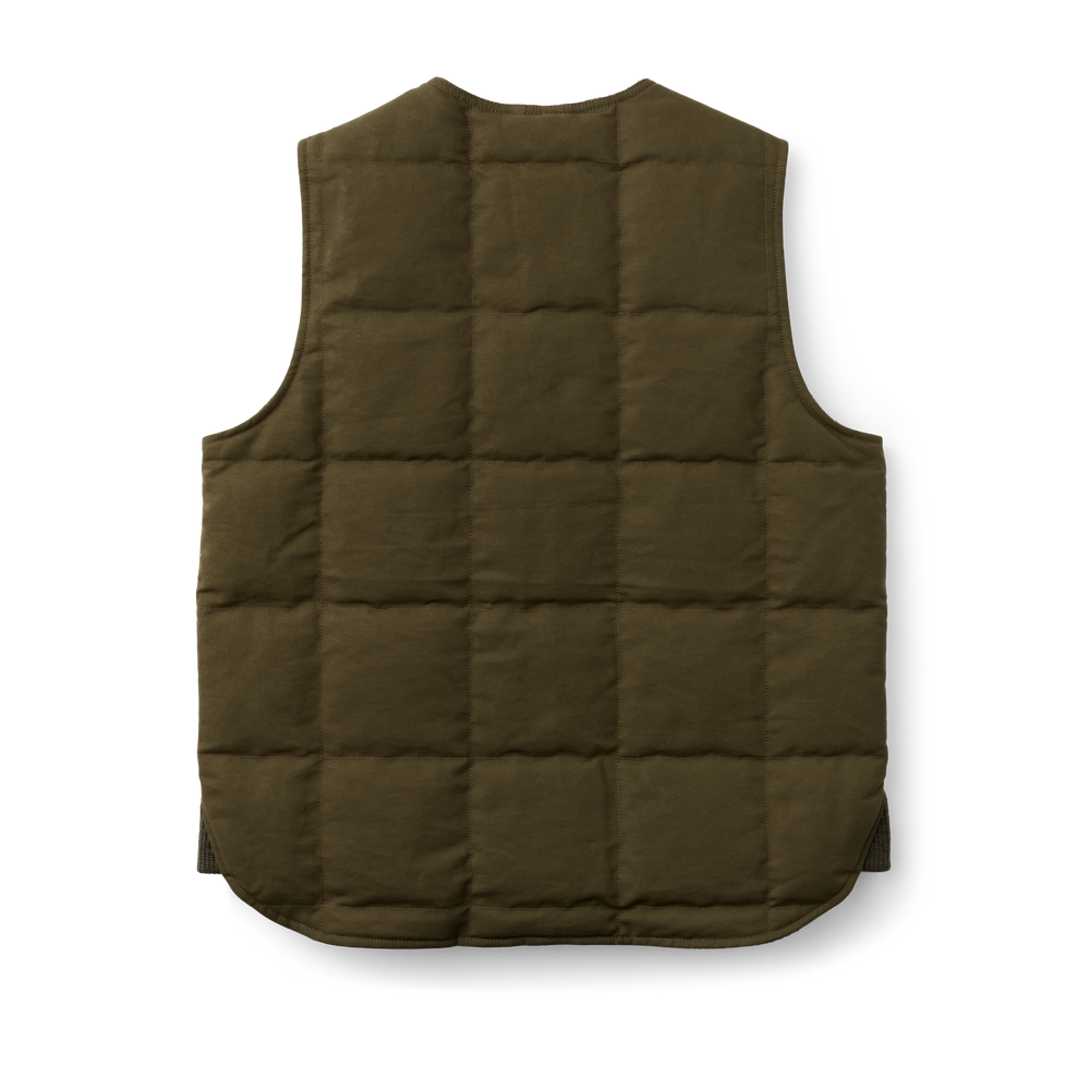 Alternate view of the Filson Buckland Down Vest - Forest Green