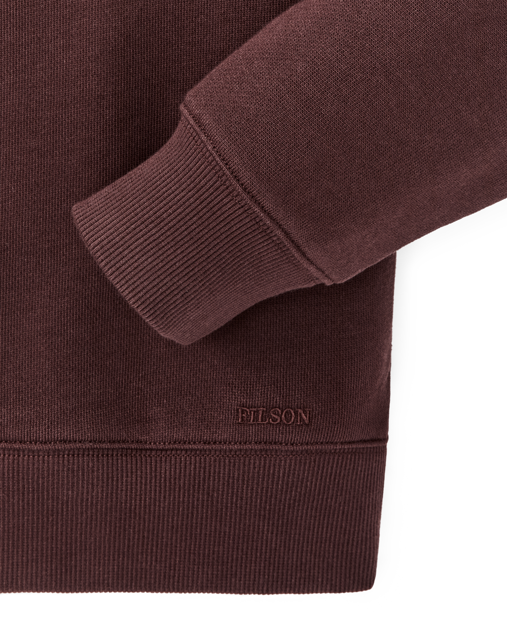 Women's French Terry Crewneck - Eagle Brown