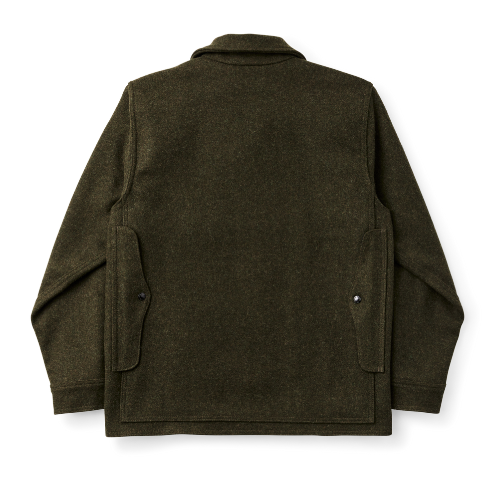 Alternate view of the Filson Mackinaw Wool Cruiser Jacket - Extra Long - Forest Green
