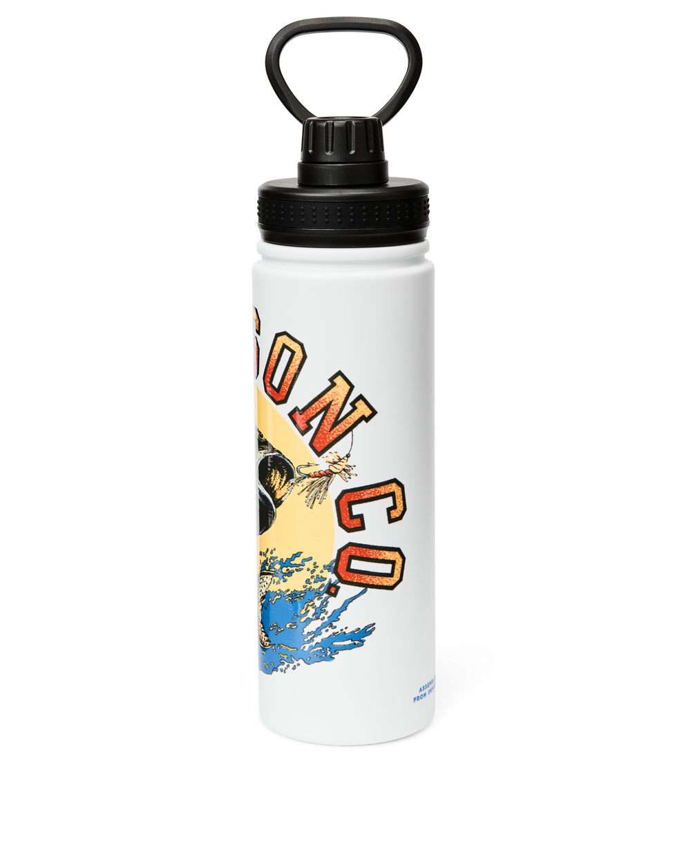 Dry Fly Insulated Water Bottle - White