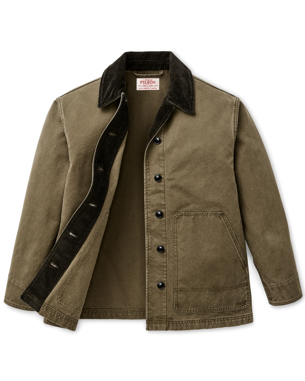 Women's Canvas Barn Coat - Marsh Olive