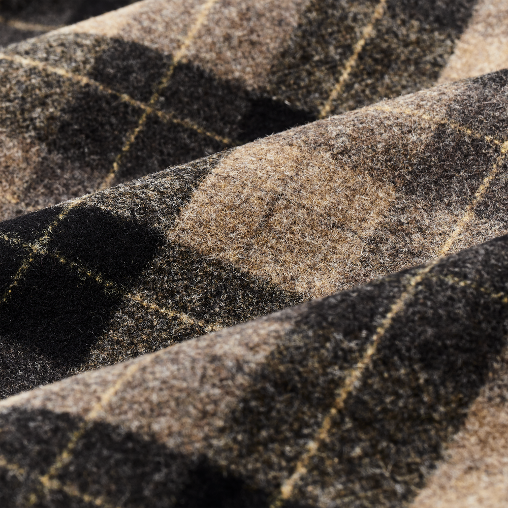 Alternate view of the Filson Wool Jac-shirt - Oat / Brown / Heather / Multi Plaid