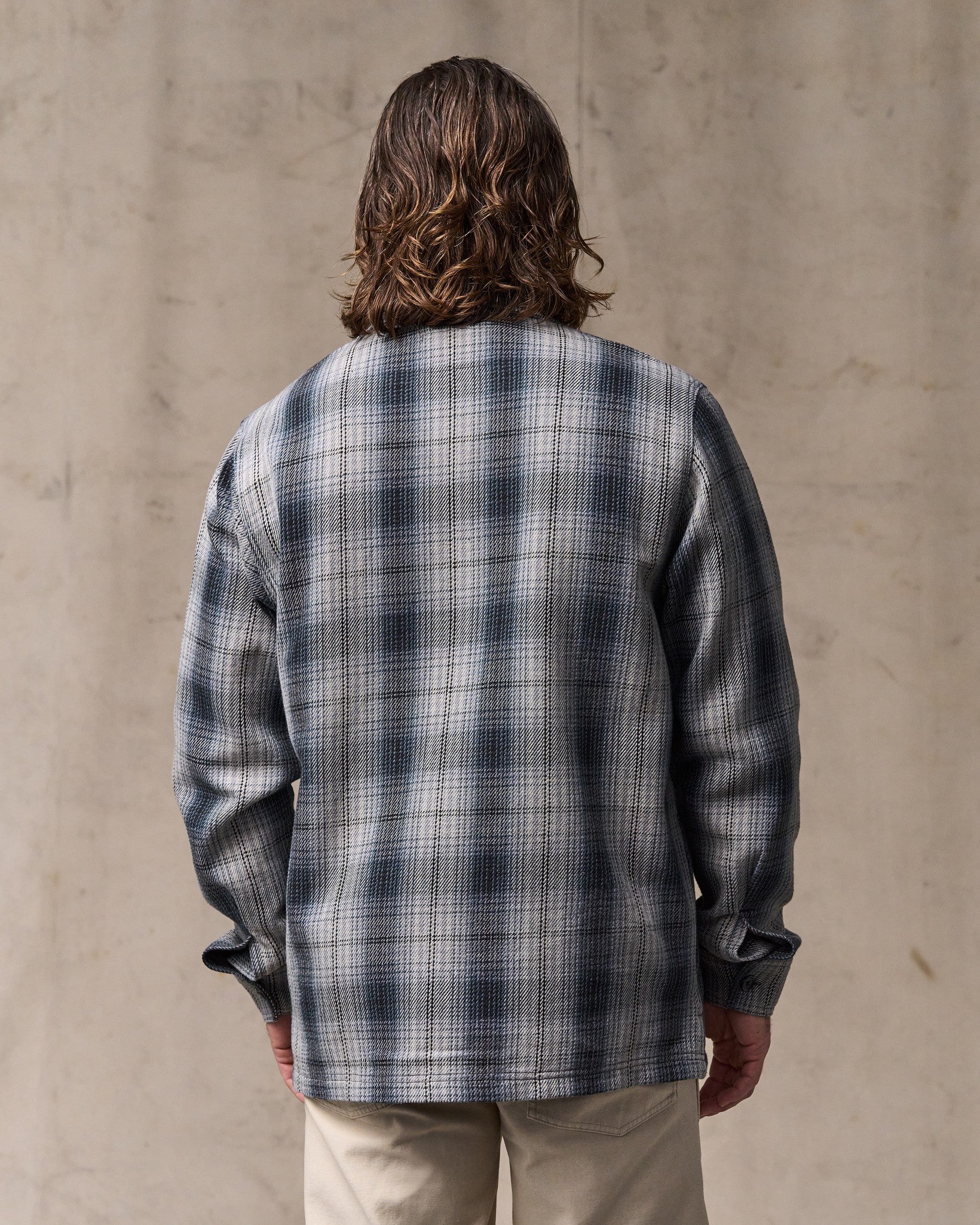 Deer Island Jac-Shirt - Slate / Gray Ombre | Filson