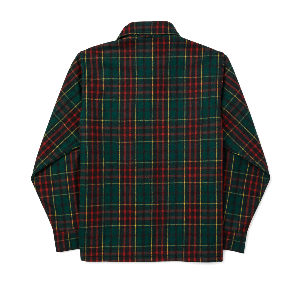 Alternate view of the Filson Jac-shirt - Black / Green / Gold /red Plaid
