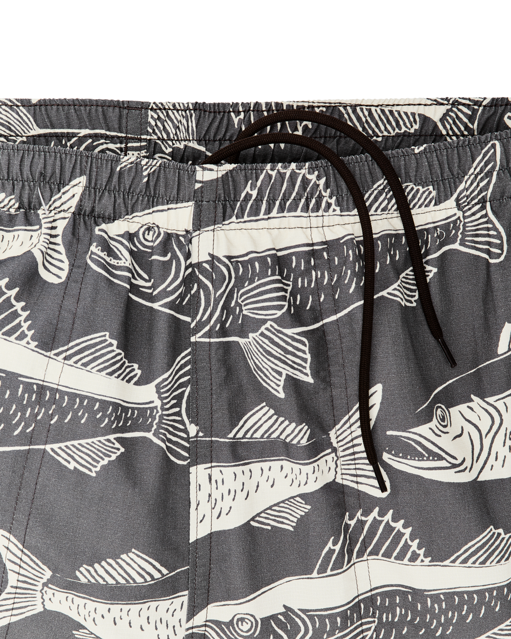 Oxbow Lake Trunks - Beluga Print