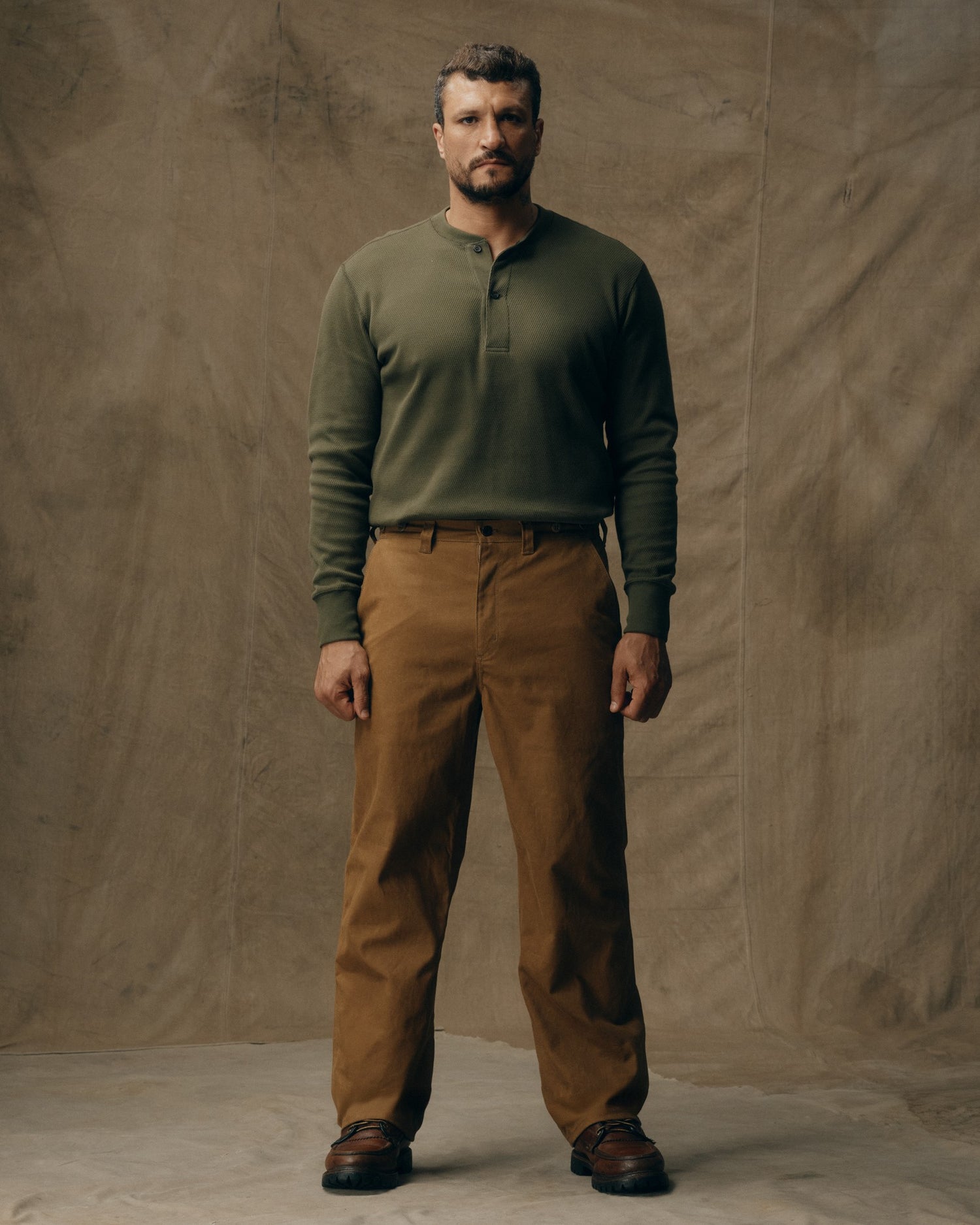 Samir is 6'2" wearing a size Medium