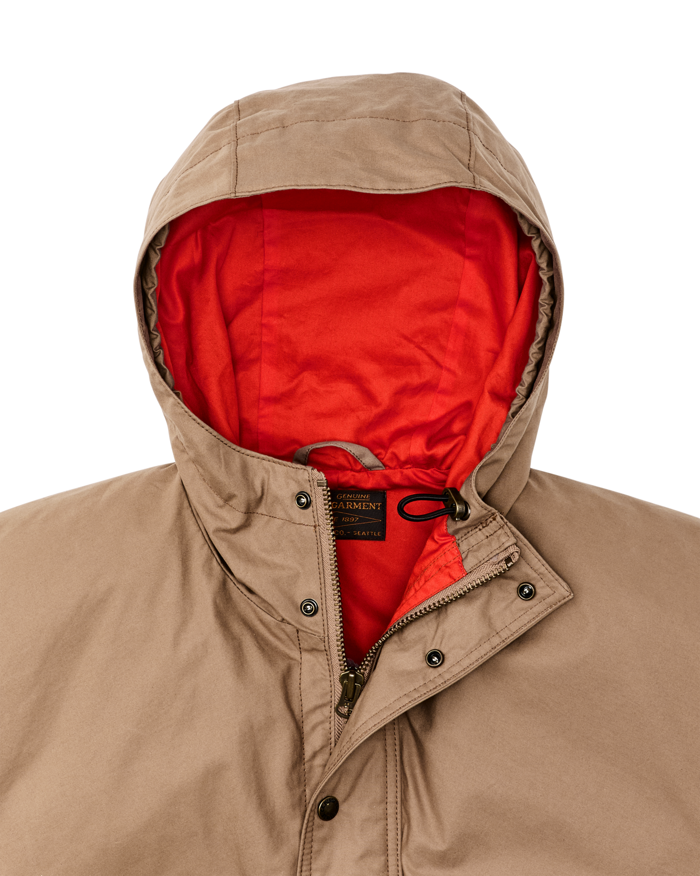 Women's Aviator Cloth Wading Jacket - Dark Tan